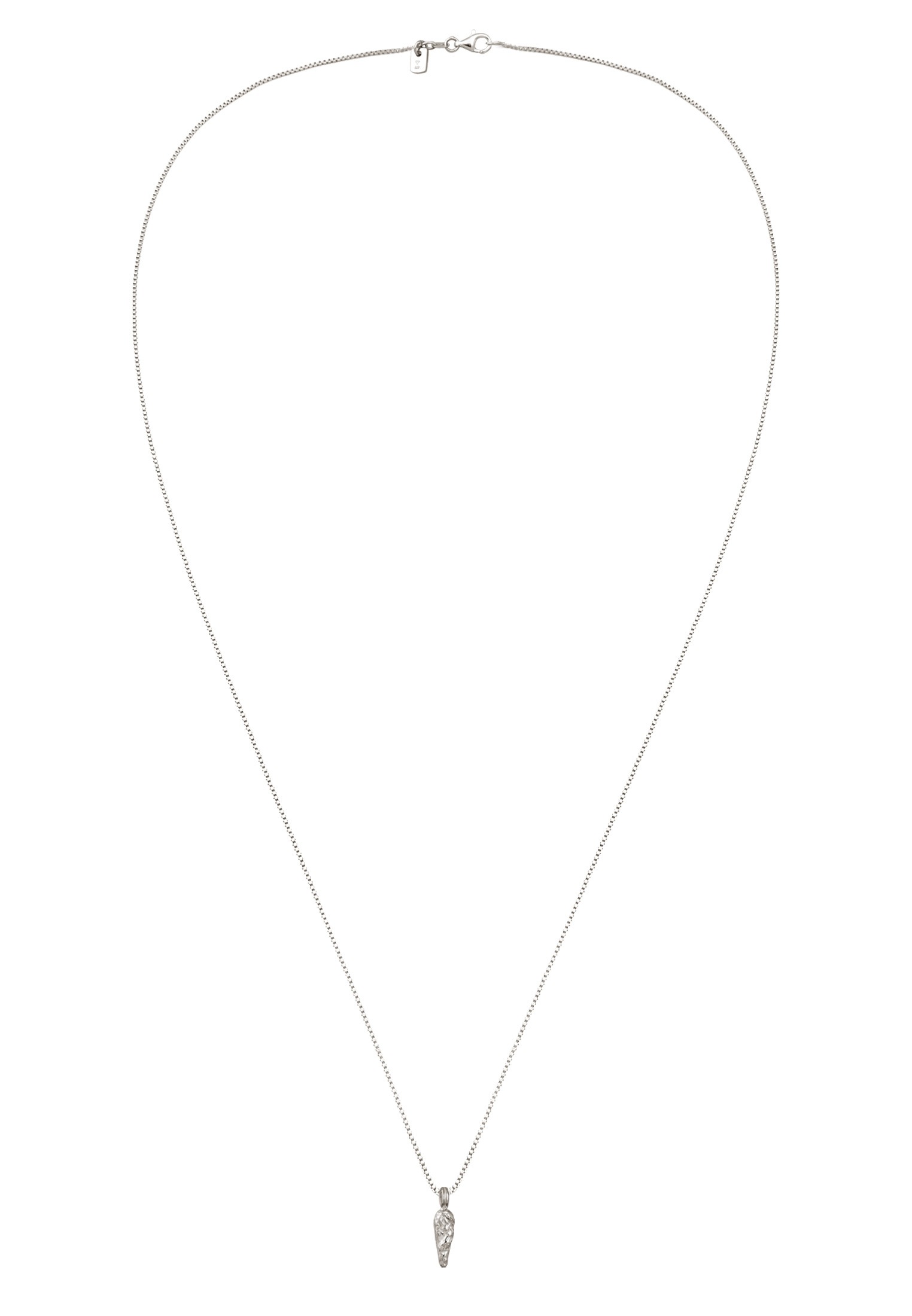 Kuzzoi Kette mit Anhänger »Halskette Tropfen Anhänger Organic Design 925 Sterling Silber«