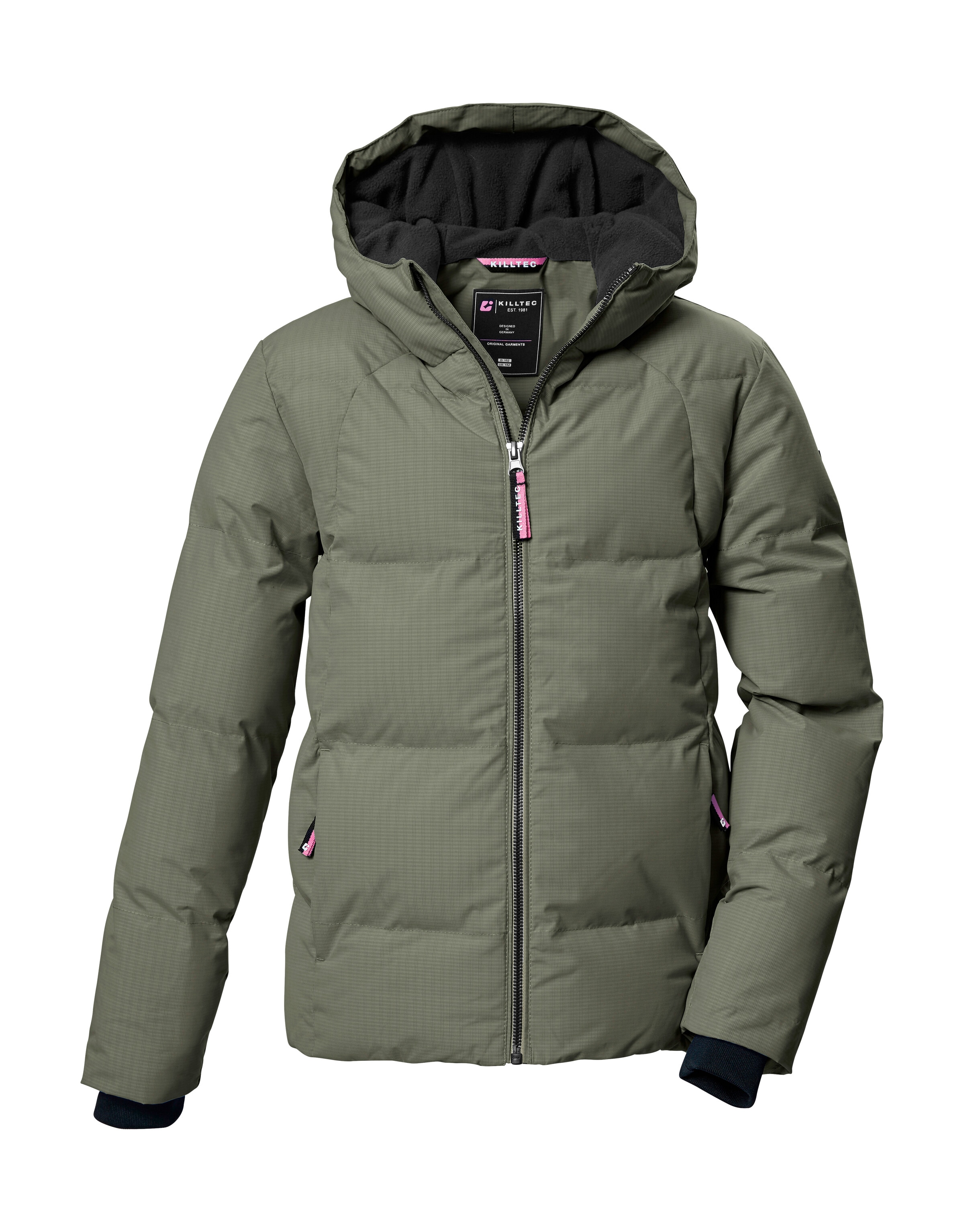 Killtec Steppjacke »KOW 357 GRLS QLTD JCKT« Wasserabweisende Mädchenjacke mit Kapuze, atmungsaktiv, warm