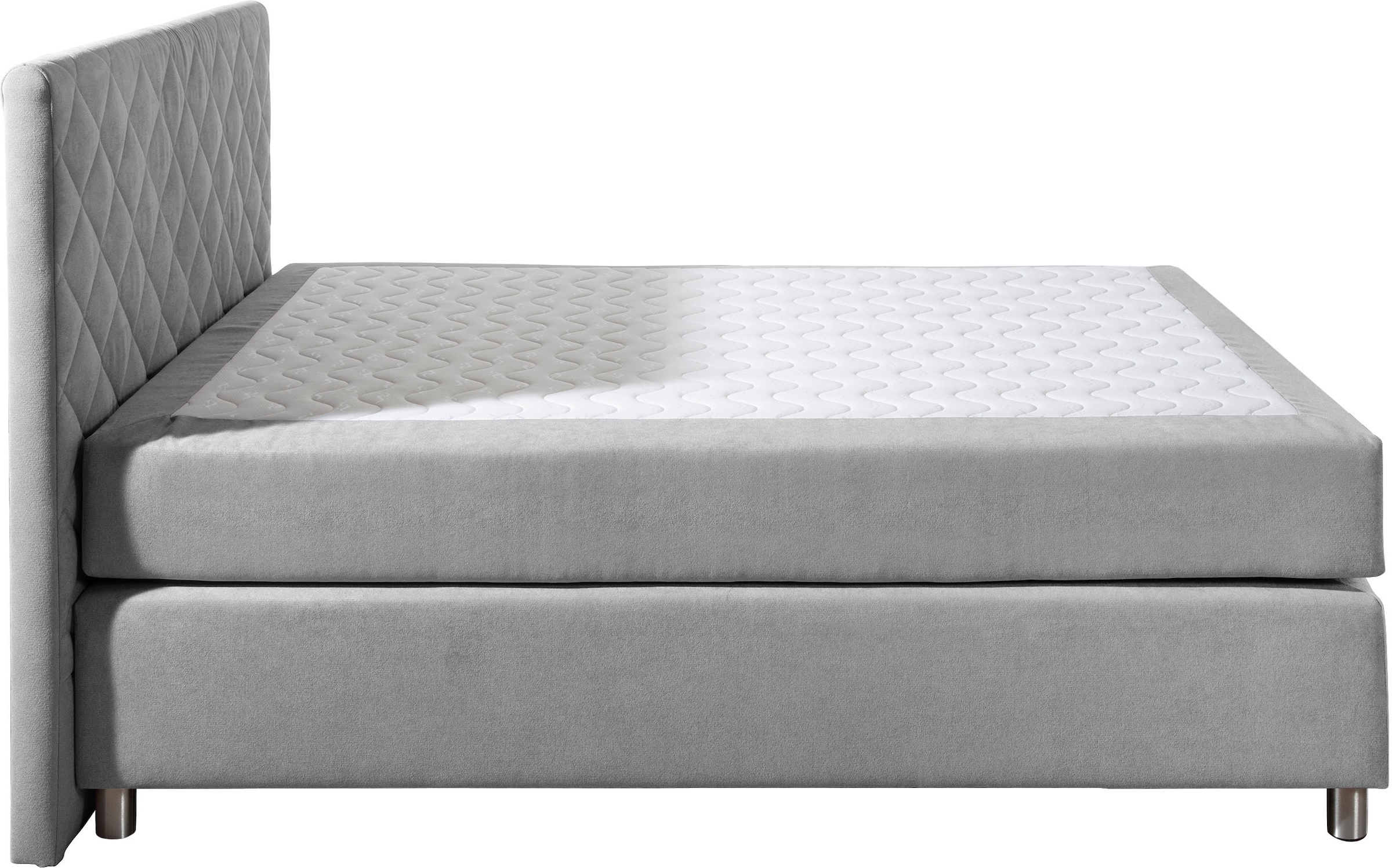 Leonique Boxspringbett »Bernard, in verschiedenen Breiten« inkl. Topper, Matratze in H2, H3 oder H4 erhältlich