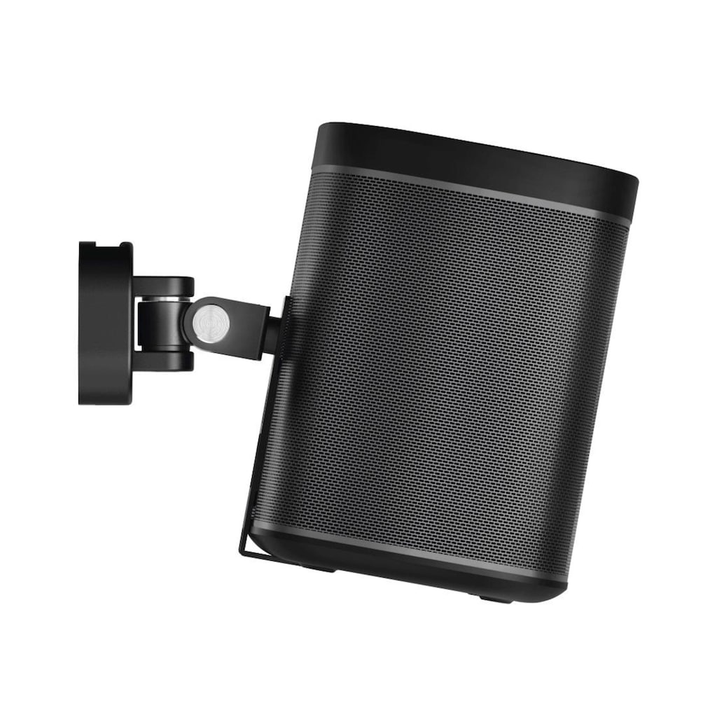 Hama Lautsprecher-Wandhalterung »Wandhalterung für Sonos PLAY:1 Lautsprecher, schwarz Voll beweglich«