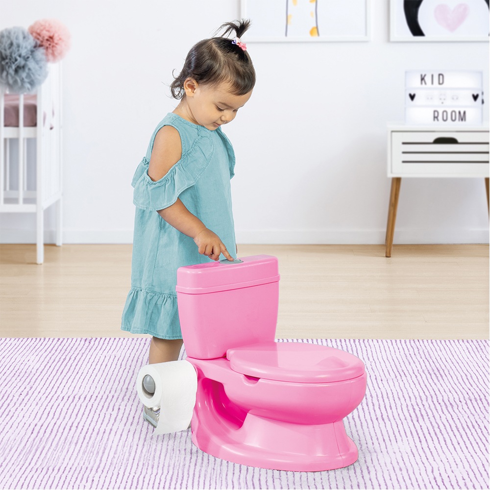 BabyGo Toilettentrainer »Baby Potty, pink«, pädagogoisches Töpfchen