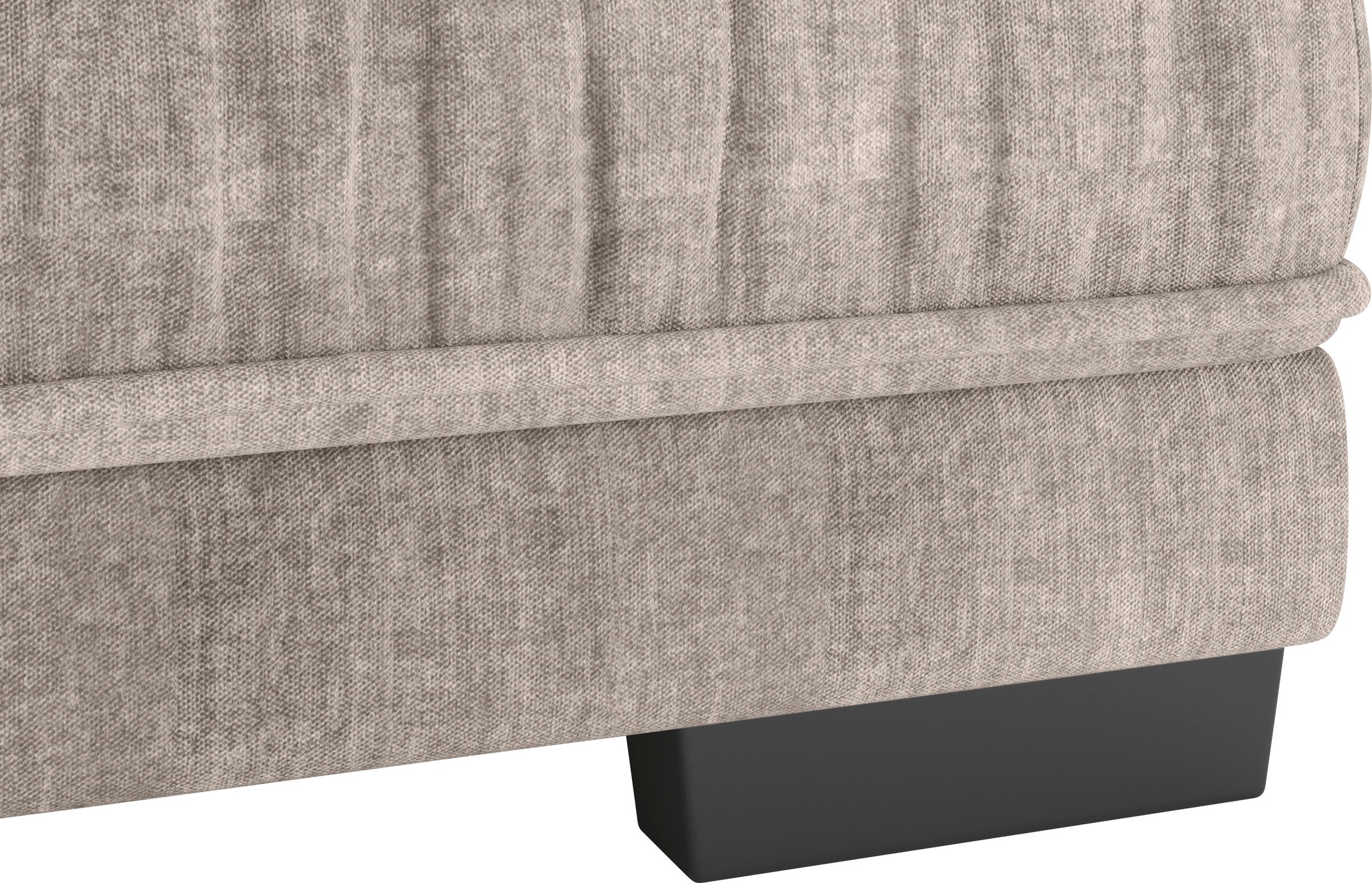 Mr. Couch Hockerbank »Diwan II«, Passend zur Garnitur, wahlweise mit DuraFlex-Polsterung, bis 140 kg