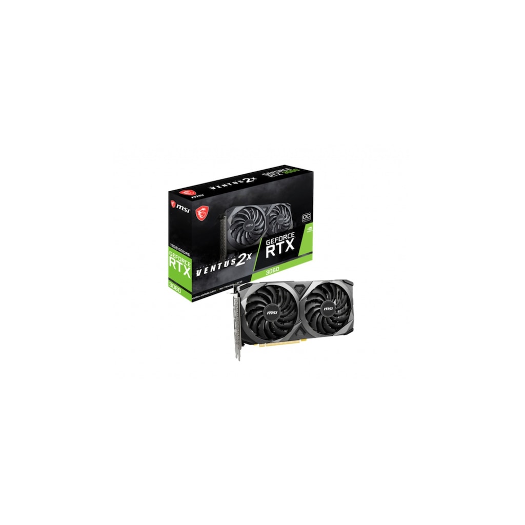 MSI Grafikkarte »GeForce RTX 3060 VENTUS 2X 12G OC«