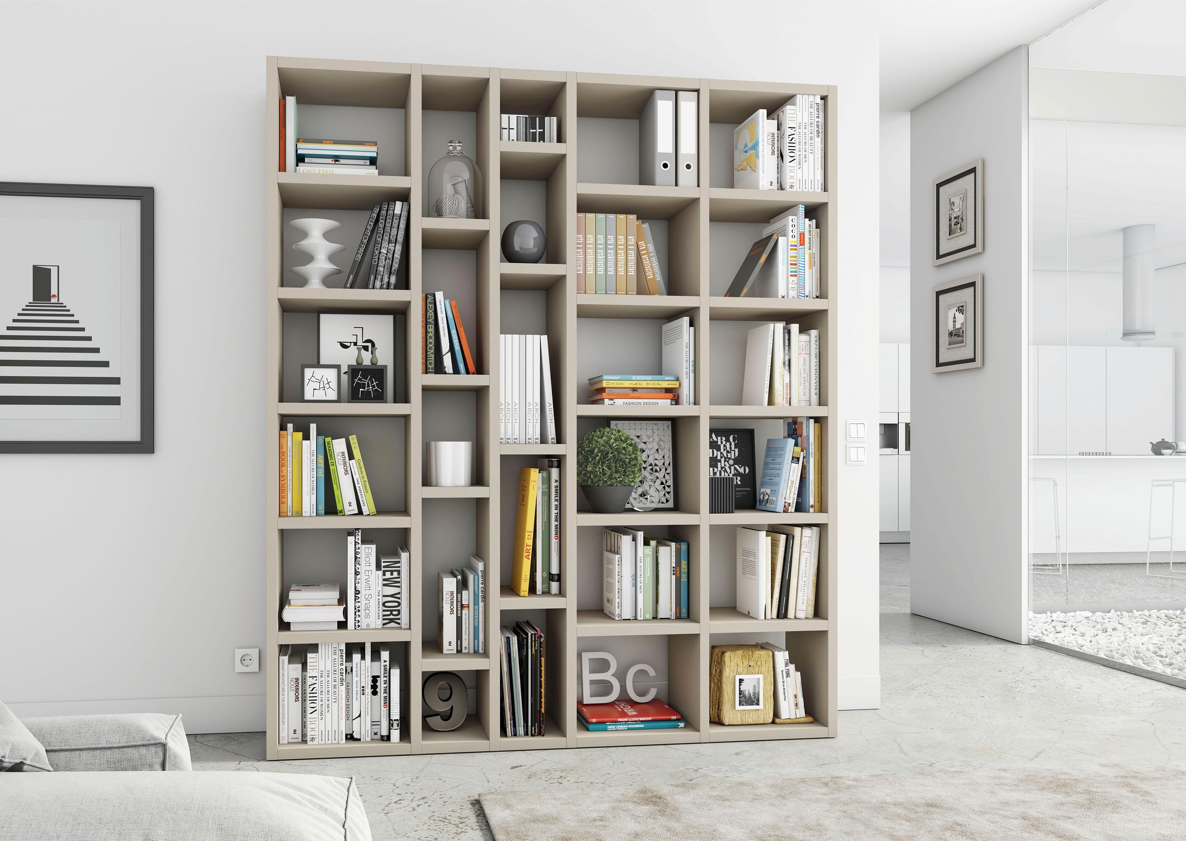 fif möbel Raumteilerregal »TOR390-6«, Breite 190 cm