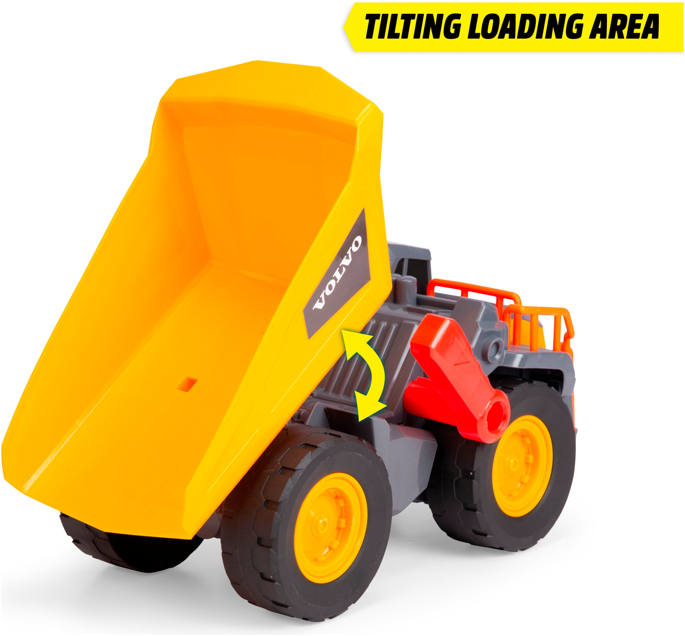 Dickie Toys Spielzeug-LKW »Volvo Power Dump Truck« mit Licht und Sound