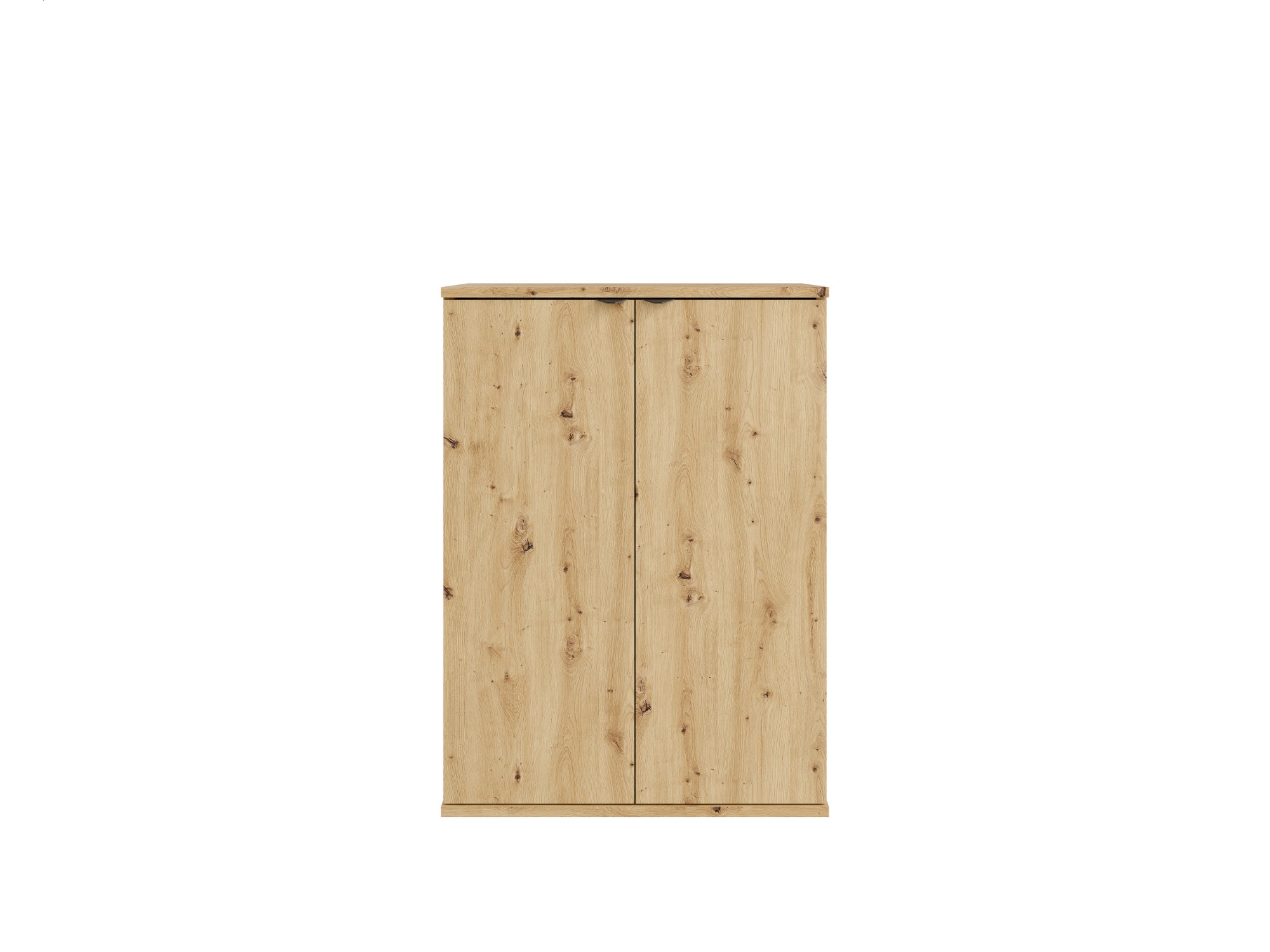 Home affaire Kommode »THALIANA Sideboard mit 2 Türen, modernes Design, Breite 60 cm« Schrank in 3 Farben erhältlich, schwarze Metallgriffe, viel Stauraum