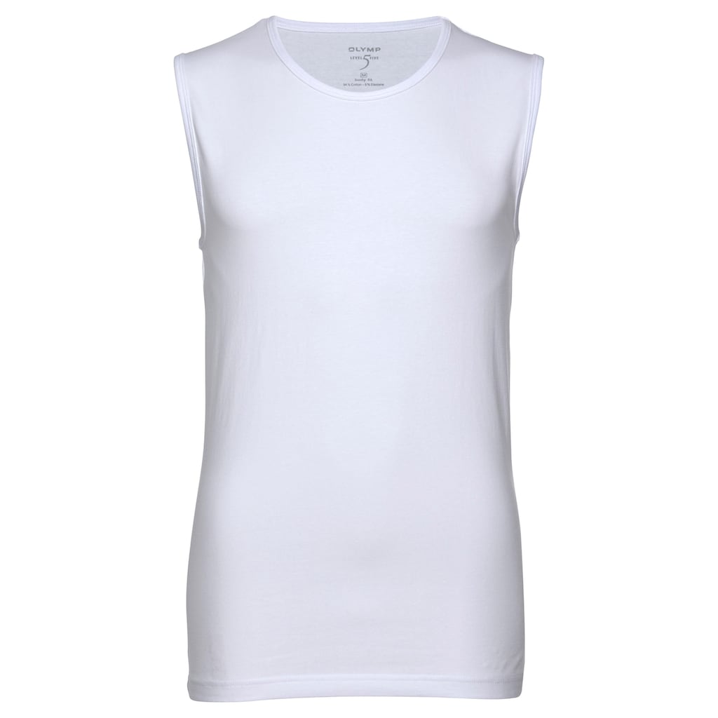 OLYMP T-Shirt »Level Five body fit«, Rundhalsausschnitt, Ideal zum Unterziehen