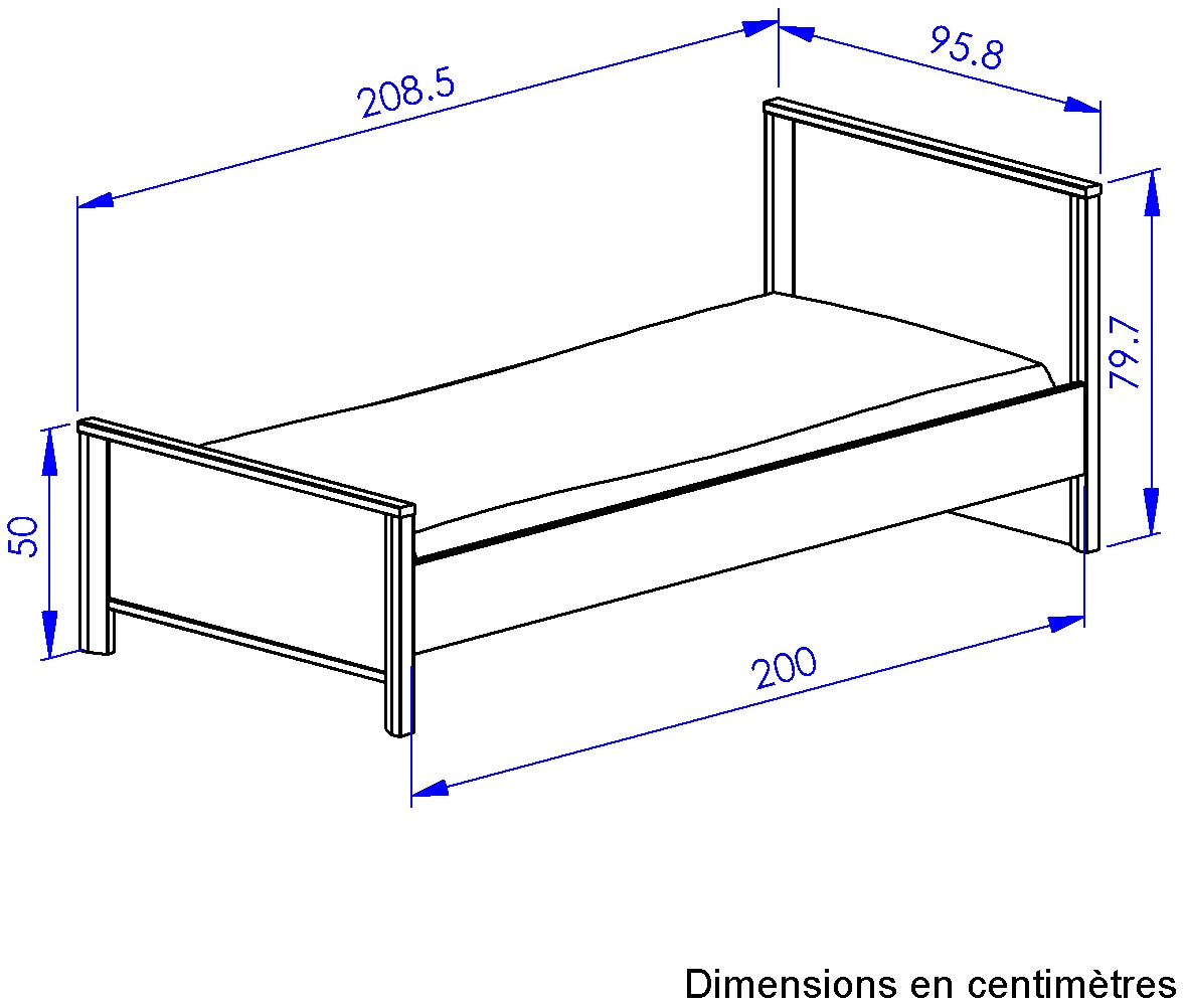 Gami Schlafzimmer-Set 4 Stk. tlg.