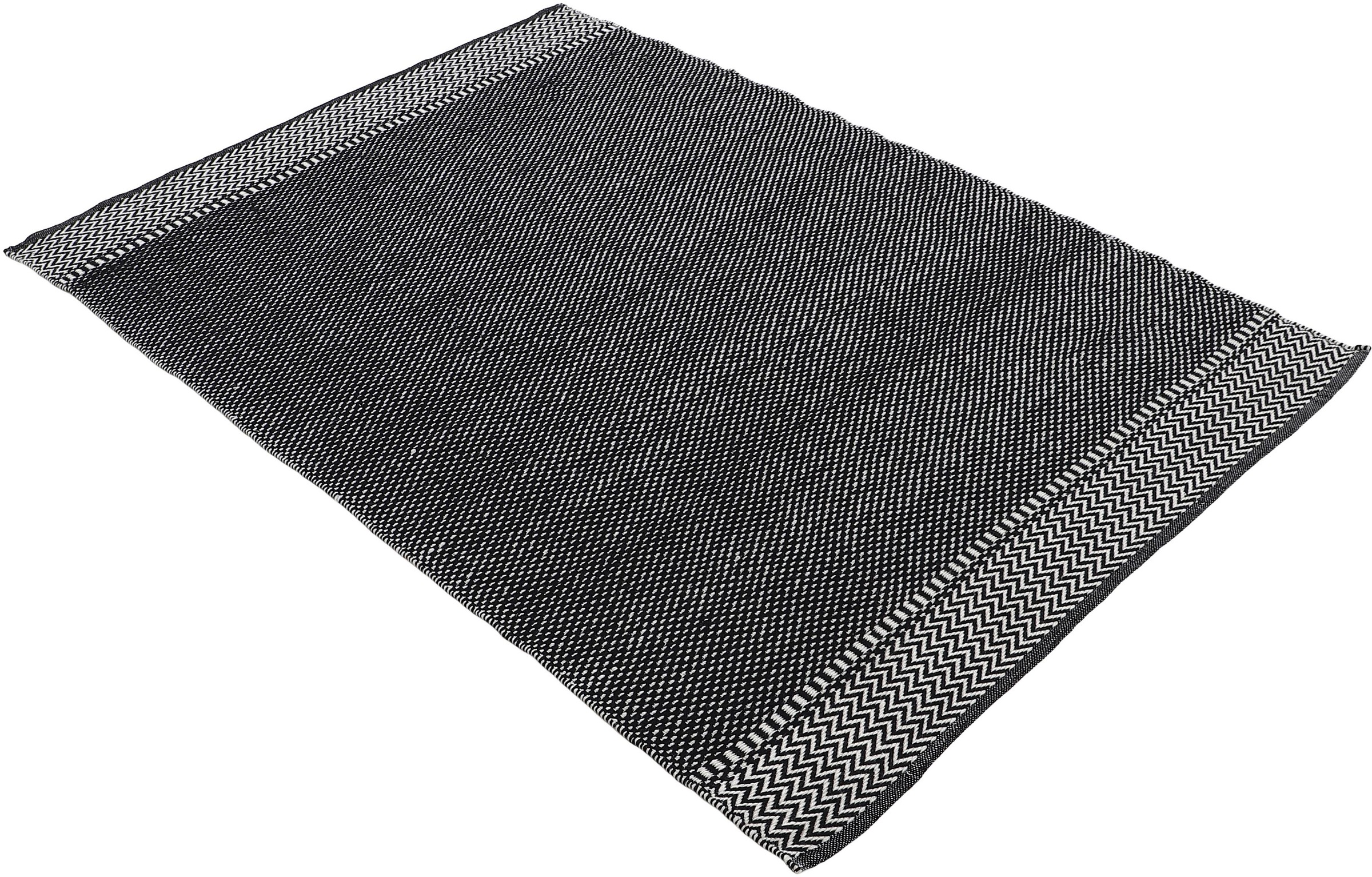 carpetfine Teppich »Frida 205«, rechteckig, 7 mm Höhe, Wendeteppich, 100% recyceltem Material (PET), Flachgewebe, Pflegeleicht und Robust, In- und Outdoor geeignet, Wetterfest und UV-beständig für Balkon, Terrasse, Garten, Wohn- und Schlafzimmer