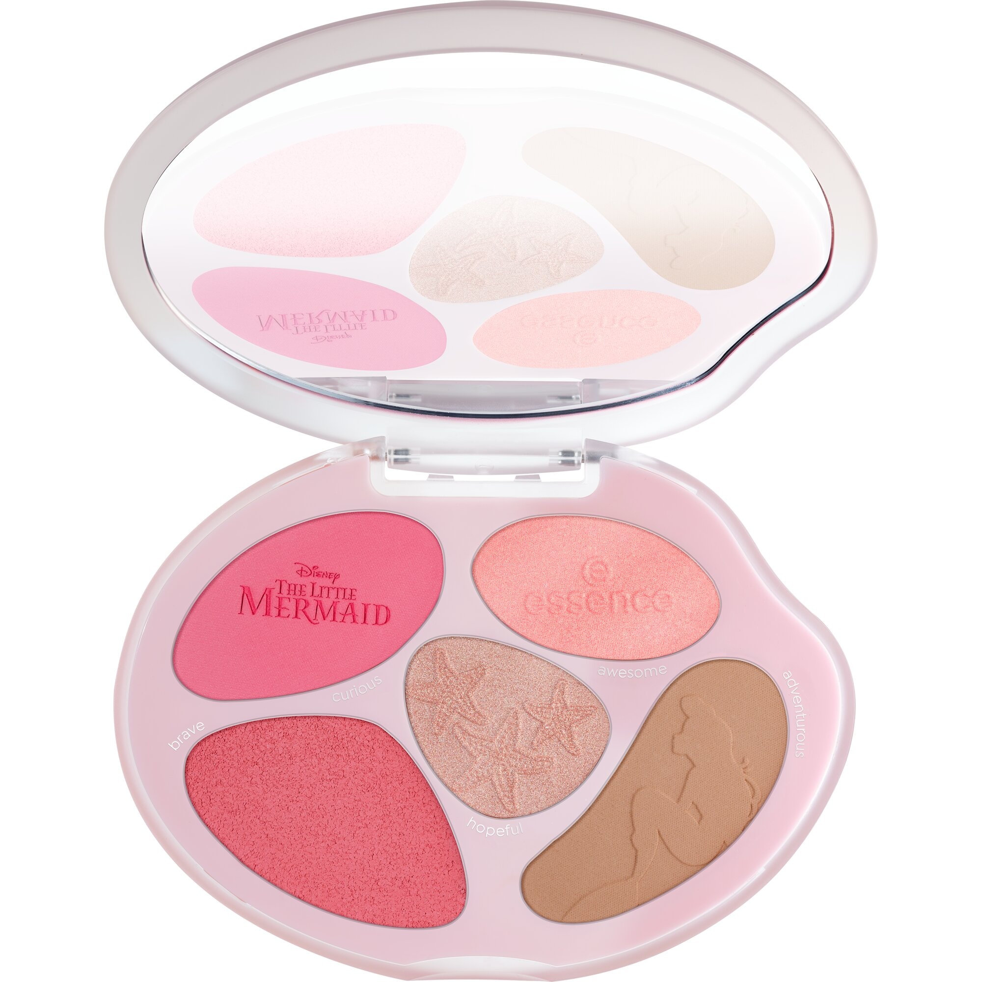 Essence Rouge-Palette »Disney THE LITTLE MERMAID face palette«