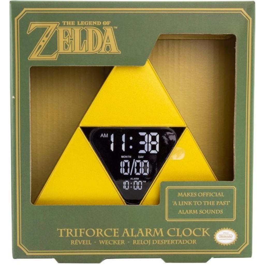 Paladone Wecker »Zelda TriForce Wecker«