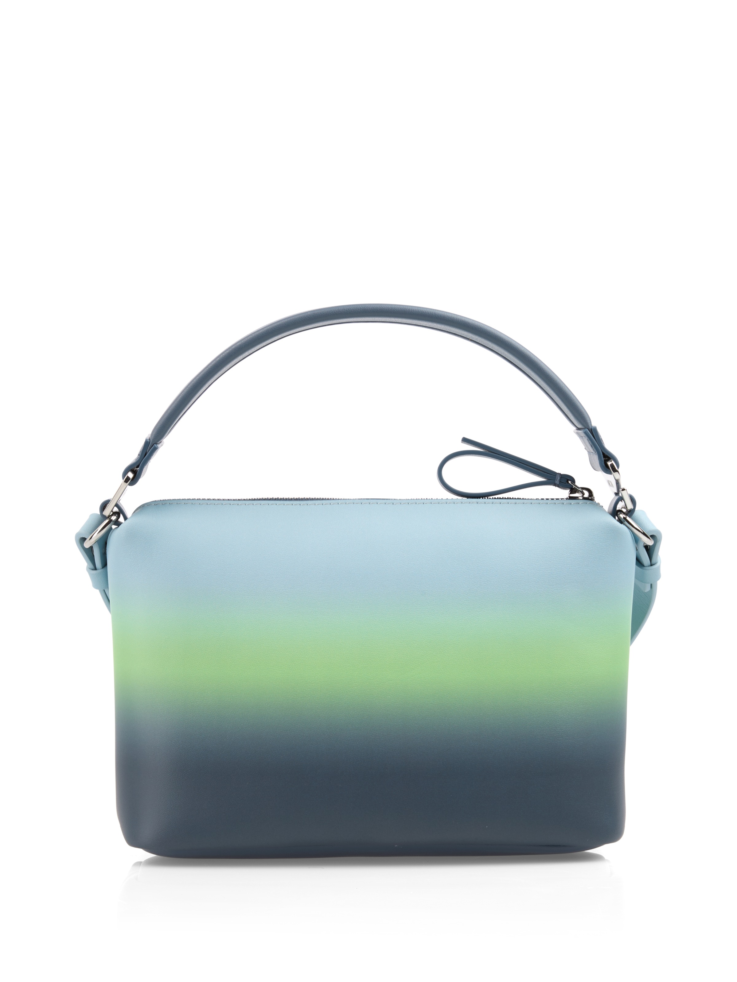 Marc Cain Schultertasche Damen Umhängetasche, Handtasche mit trendigem Farbverlauf
