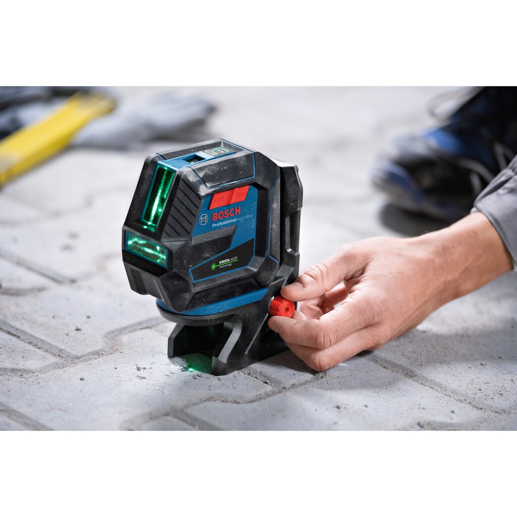 Bosch Professional Punkt- und Linienlaser »GCL 2-50 G Professional«