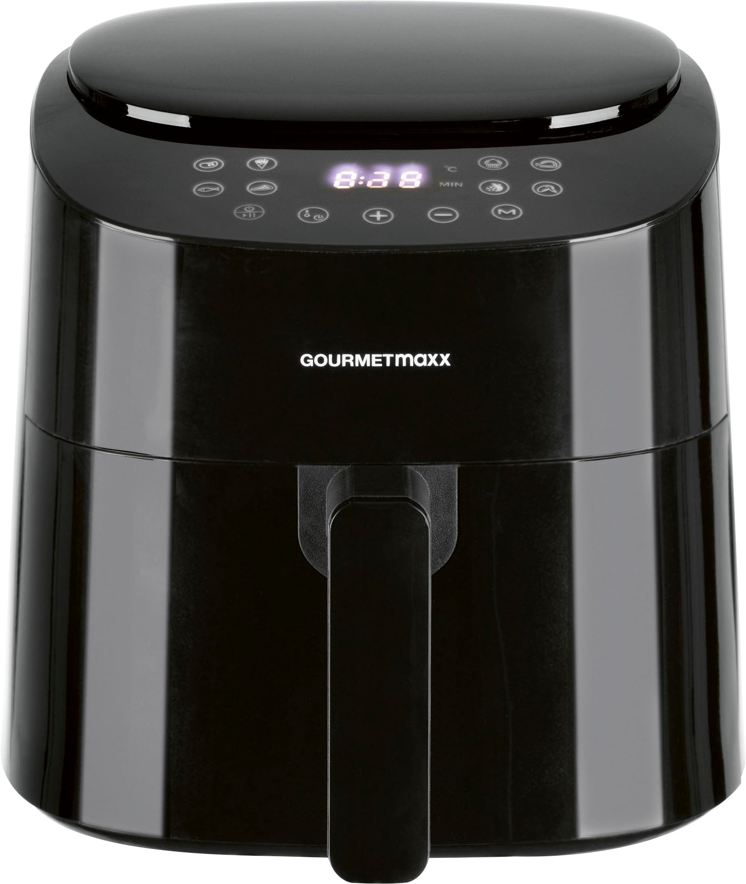 GOURMETmaxx Heißluftfritteuse »Digital 4,5l, schwarz, 11822«, 1450 W