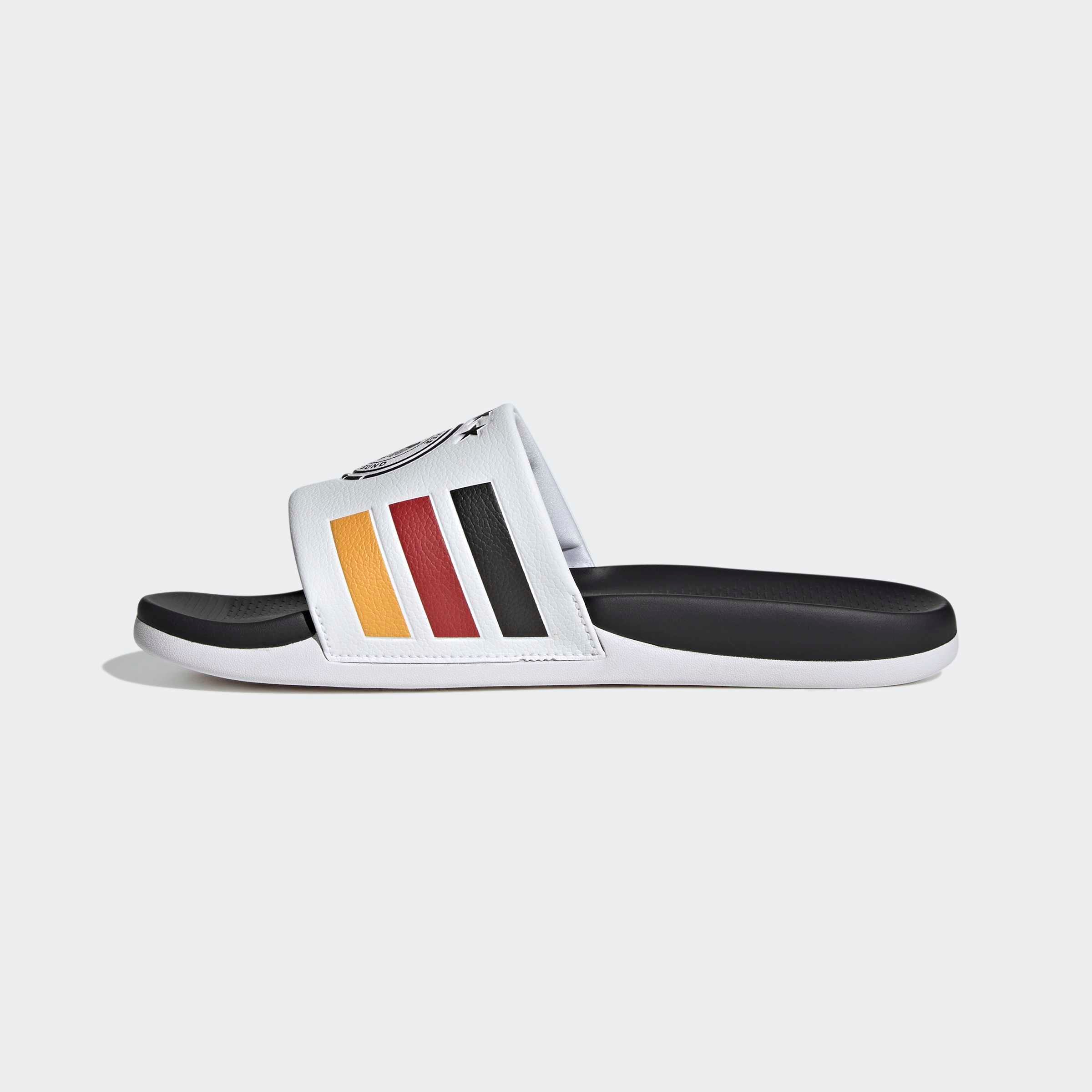 adidas Sportswear Badesandale »ADILETTE COMFORT 2.0 DEUTSCHLAND BADESCHLAPPEN«  Badelatschen, World Cup Nations Pack