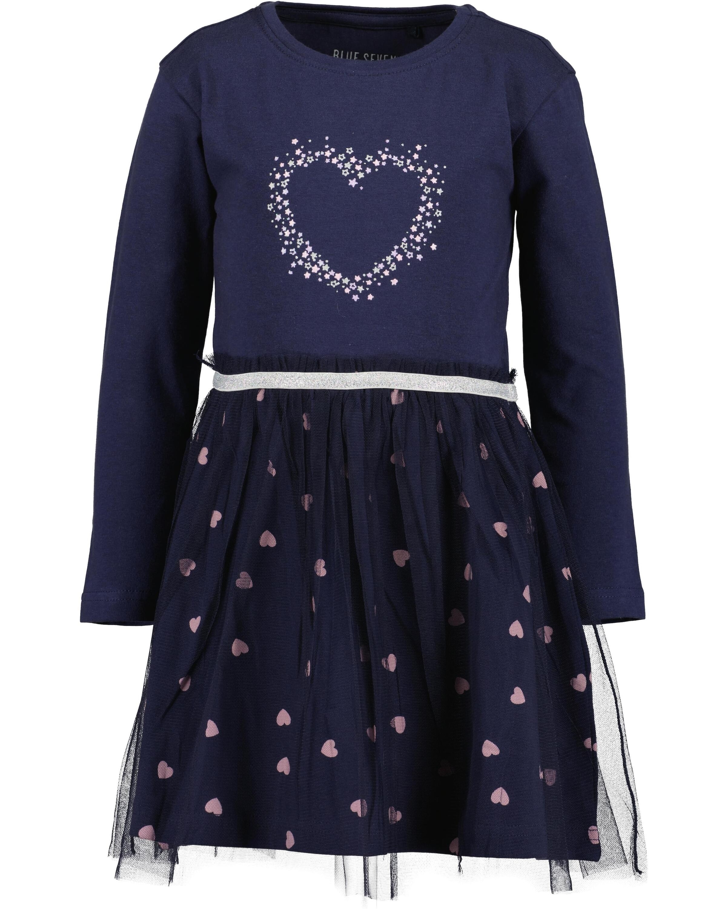 Jerseykleid »Blue Seven Mädchen Shirtkleid HAPPY«, (1 tlg.)