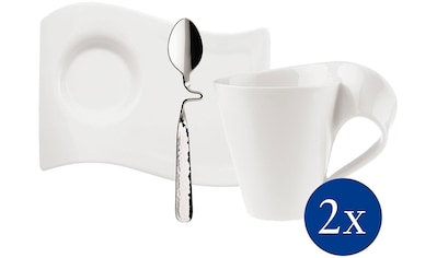 Villeroy & Boch Becher »NewWave Caffè«, (Set, 6 tlg.), je 2 Tassen, Untertassen und... kaufen