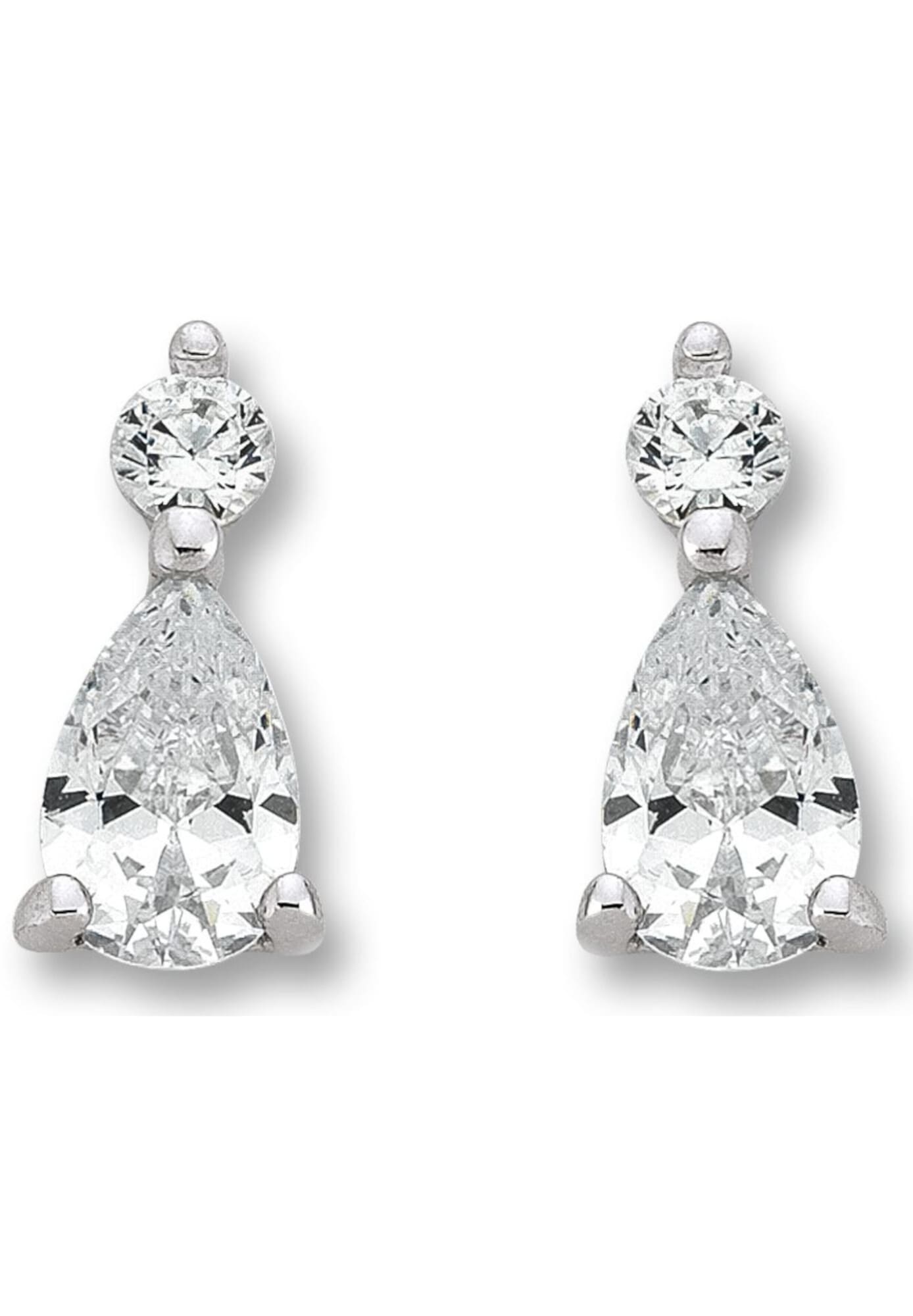 ONE ELEMENT Paar Ohrstecker »Zirkonia Ohrringe   Ohrstecker aus 925 Silber«