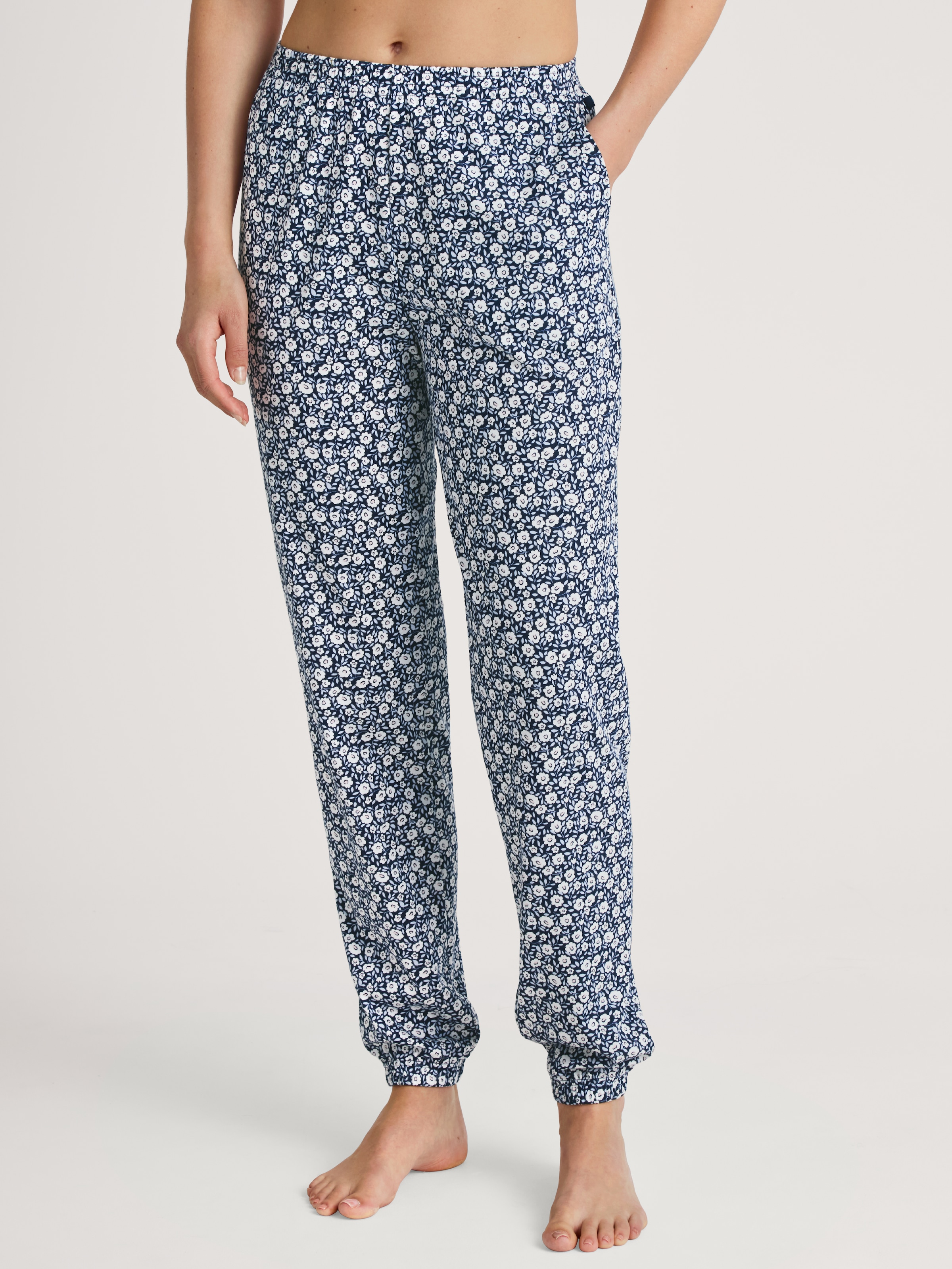 CALIDA Pyjamahose »Favourites Sleep«, seitliche Eingrifftaschen, Interlock-Qualität, Cotton, weich