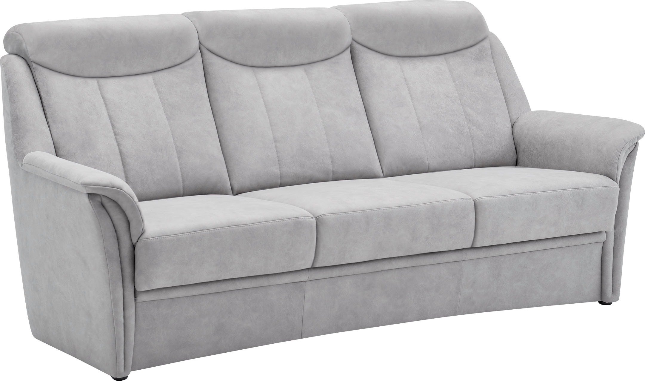VILLA BECK Polstergarnitur »Lugano«, (Set, 3 tlg.), Kopfteilverstellung, in Sitzhöhe 46 cm, 3-Sitzer und 2x Sessel