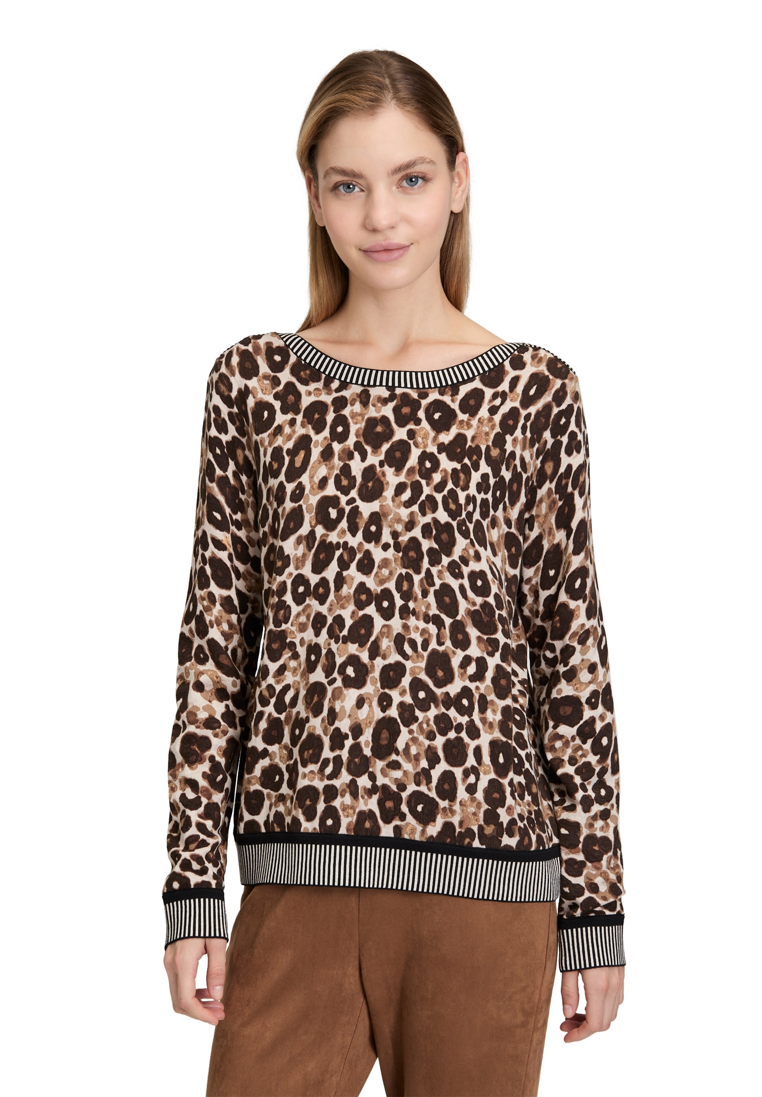 Betty Barclay Strickpullover »Strickpullover mit Animalprint«