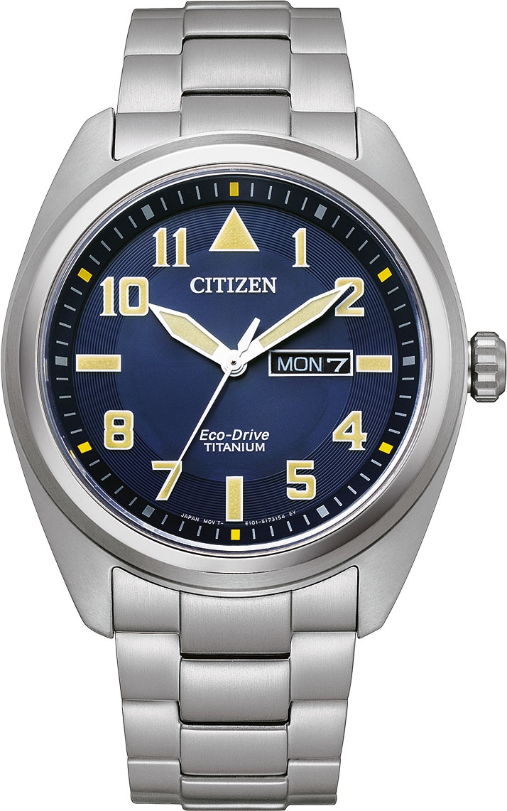 Citizen Titanuhr »BM8560-88LE«, Armbanduhr, Herrenuhr, Solar