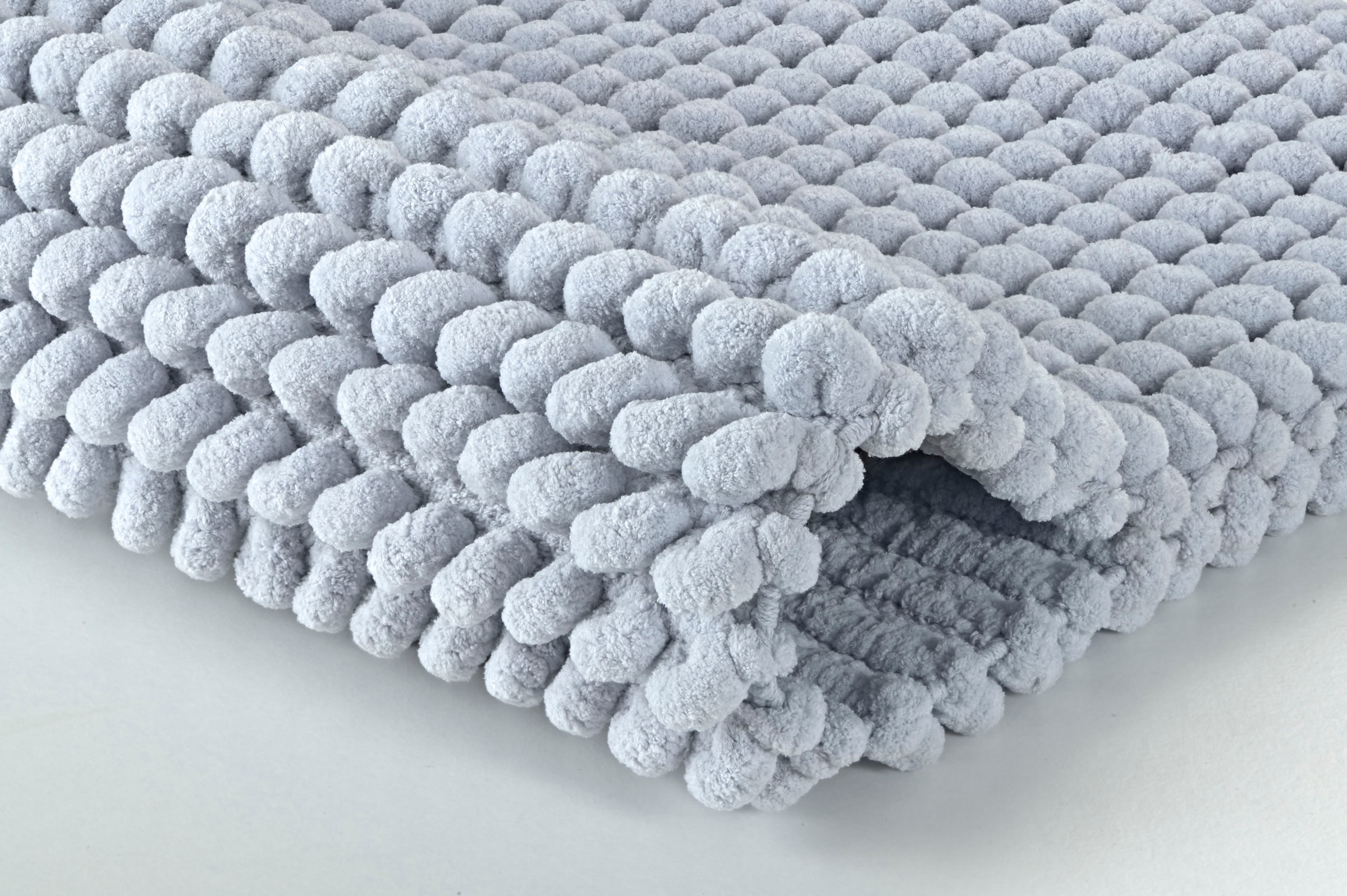 Kleine Wolke Badematte »Celine« Höhe 40 mm rutschhemmend beschichtet fußbodenheizungsgeeignet Badteppich, Uni Farben, waschbar