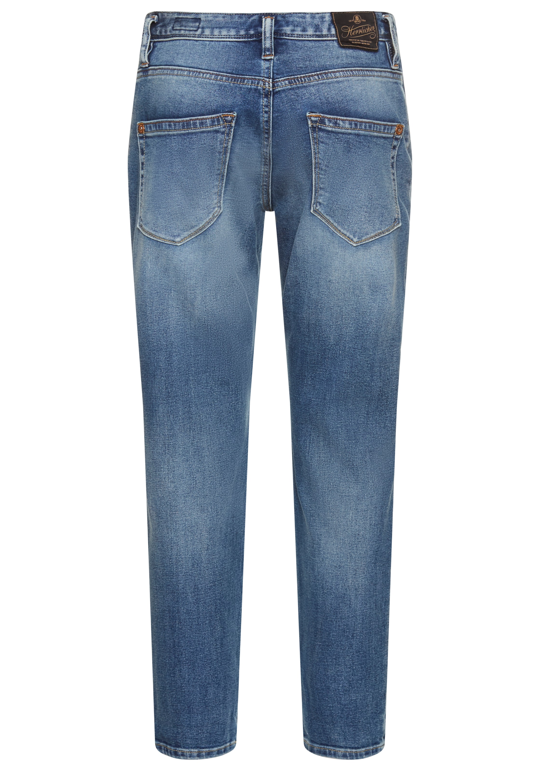 Herrlicher 7/8-Jeans »Shyra Cropped Denim Comfort«, mit halb verdeckter Knopfleiste