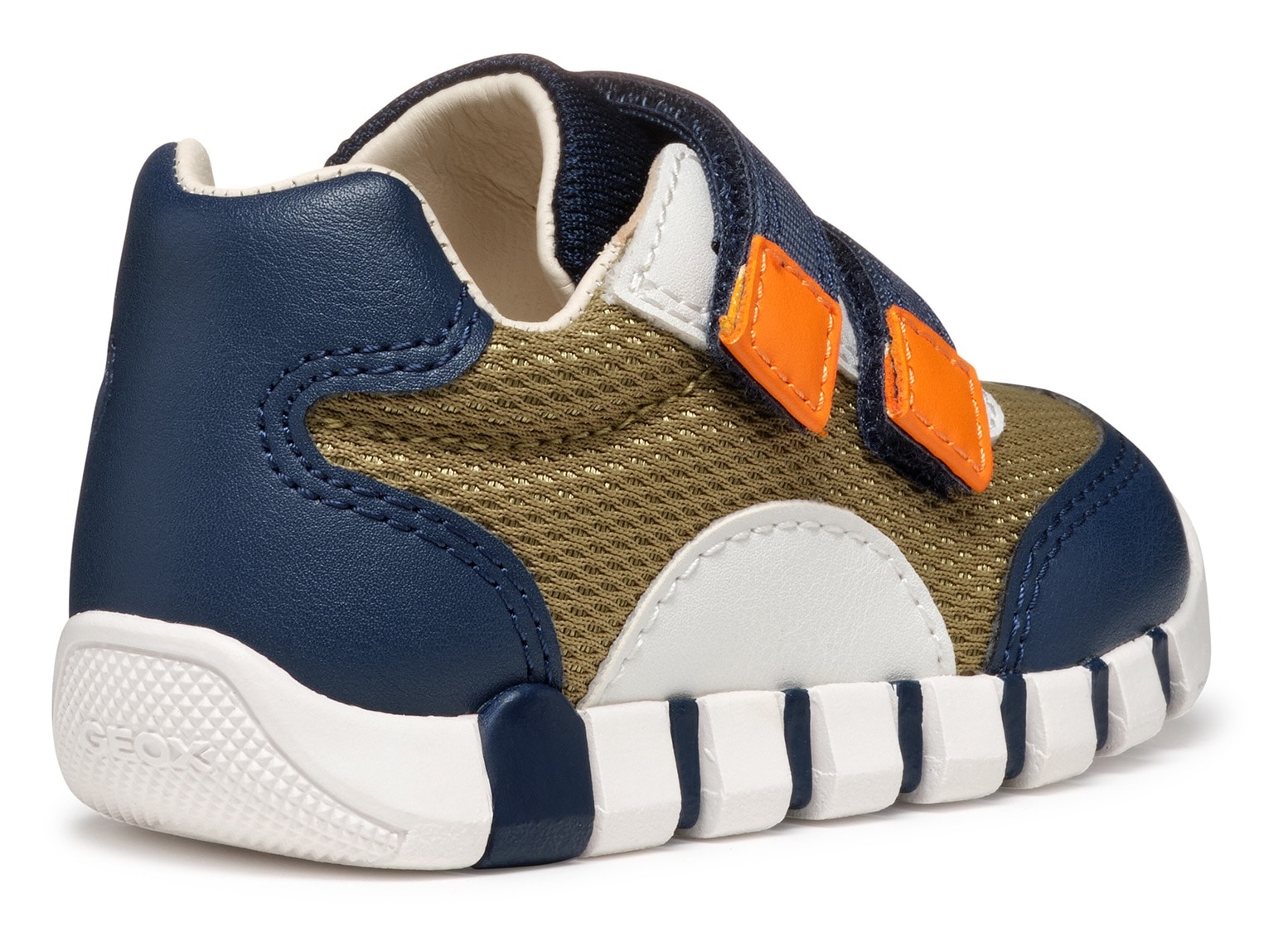 Geox Lauflernschuh »B IUPIDOO BOY«, Klettschuh, Babyschuh, Sneaker in bunter Farbkombination