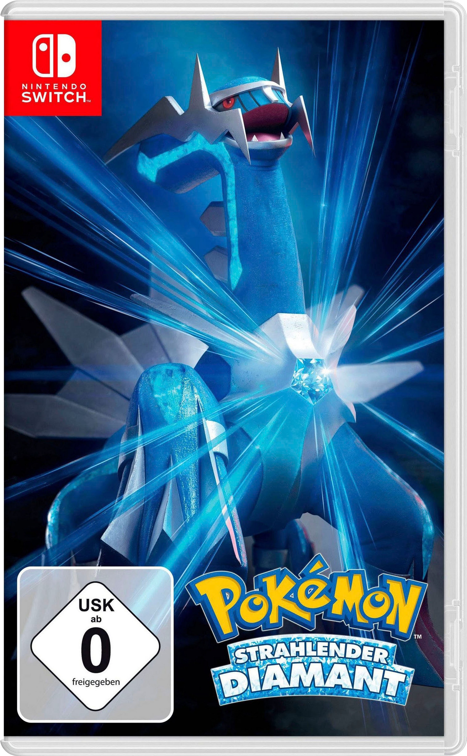 Nintendo Switch Spielekonsole, OLED-Modell Pokémon Diamant inkl. OTTO Strahlender Online im Shop