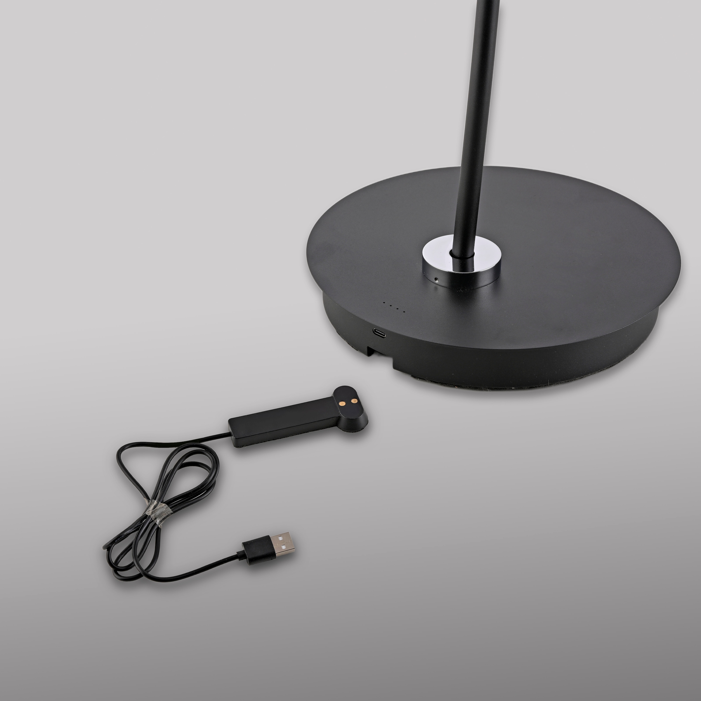 Paul Neuhaus LED Stehlampe »AKKU BENTE« LED-Board 1 Stk. warmweiß - kaltweiß Tastdimmer, CCT 2700-5000K, Memory, Akku betrieben, flexibel