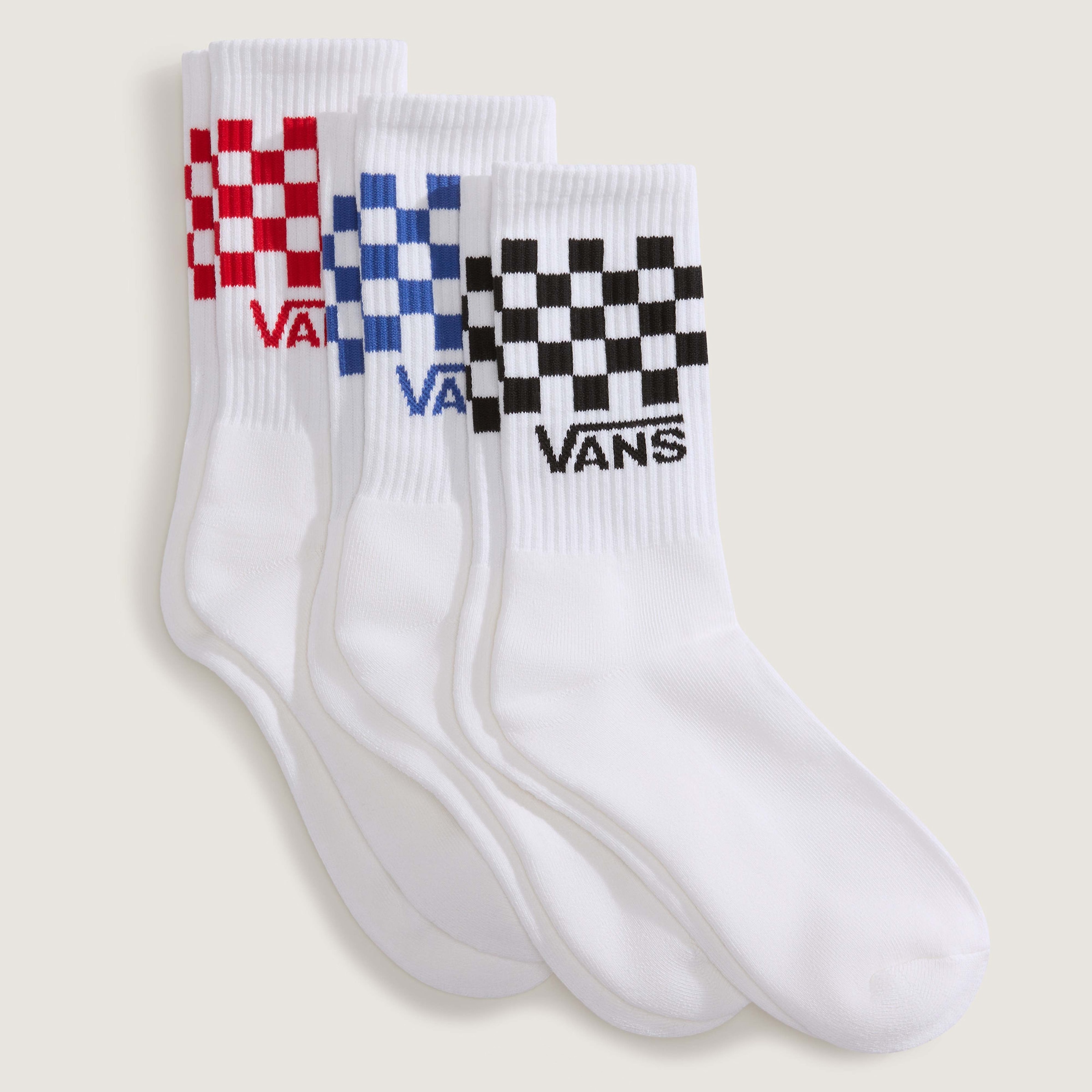 Vans Socken »CLASSIC CHECK CREW« 3 Paar tlg.