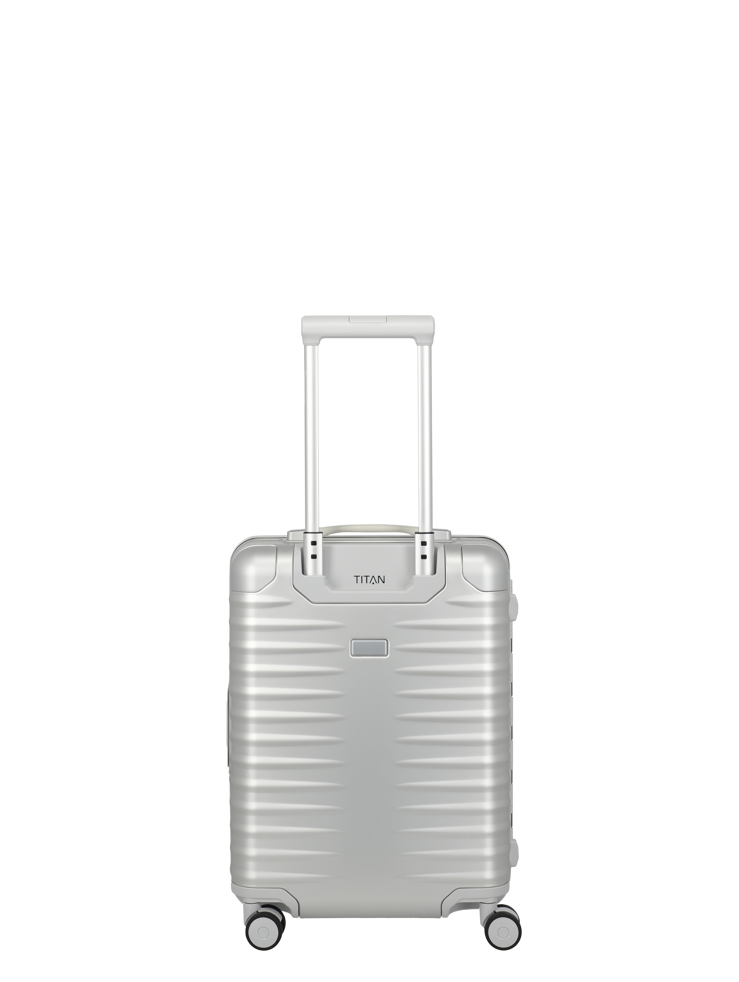 TITAN - Made in Germany Trolley »ETERNITY Aluminium Koffer« 45 l 4 Rollen TSA-Rahmenverschluss, smarte Innenaufteilung & Flüsterrollen