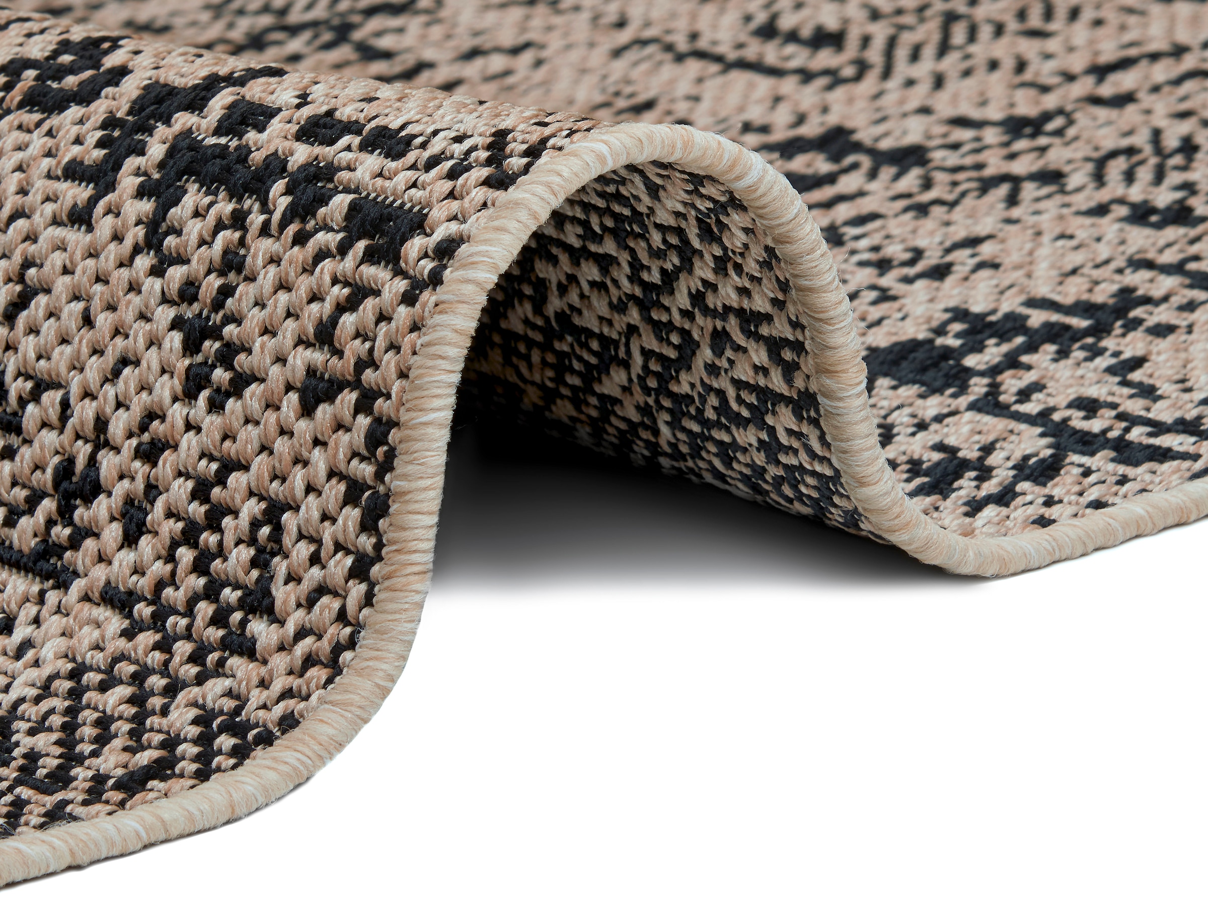 freundin Home Collection Teppich »Willa«, rechteckig, In- & Outdoor geeignet,  Strapazierfähig und pflegeleicht, Flachgewebe kaufen online bei OTTO
