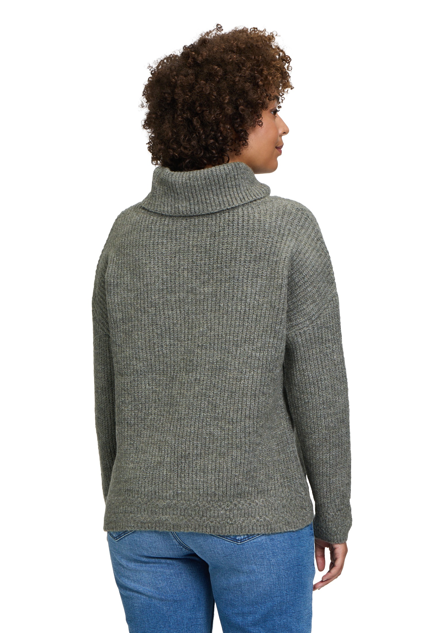 Cartoon Rundhalspullover »Basic-Pullover mit Turtle Neck«