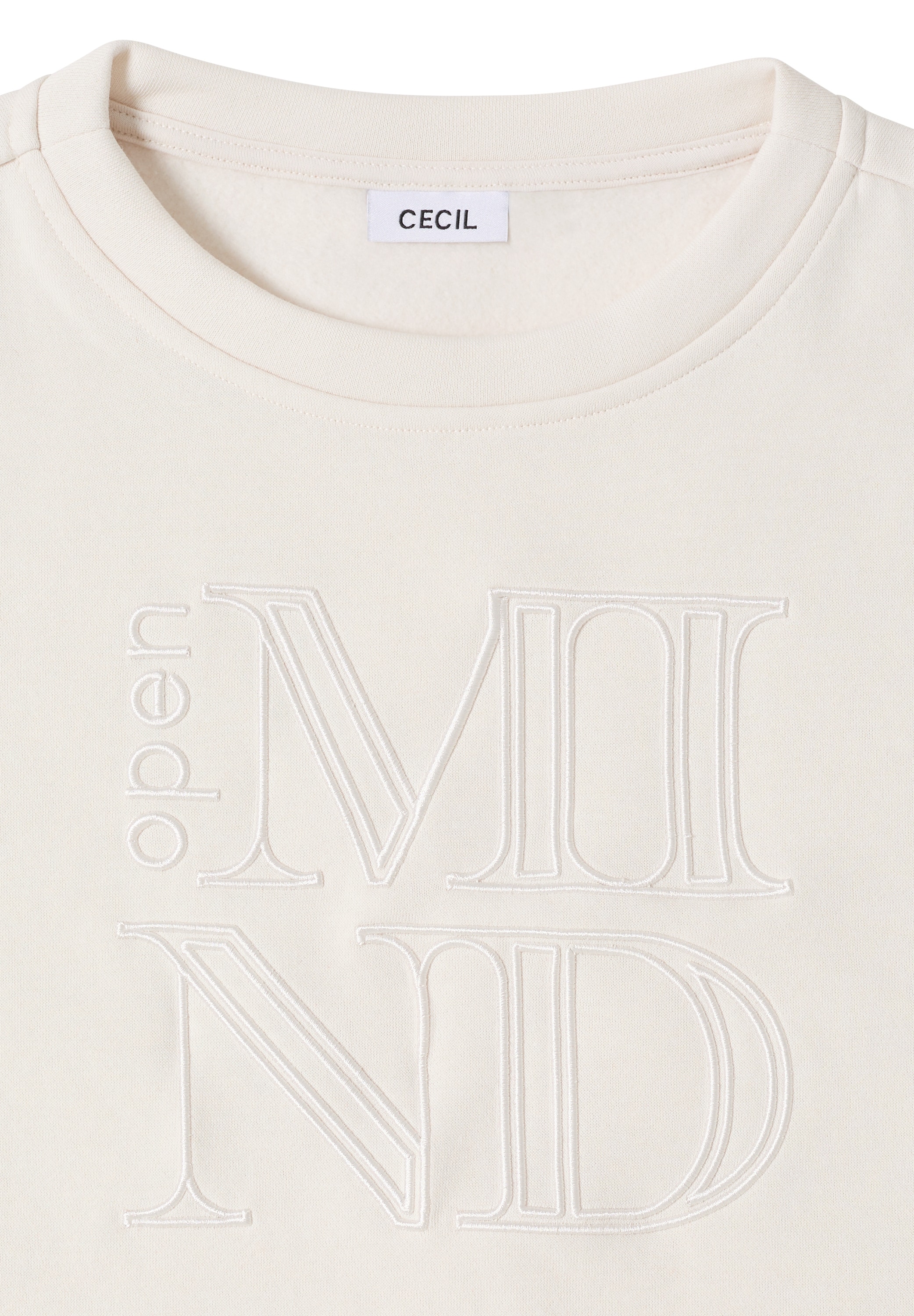 Cecil Sweatshirt , mit Stickerei
