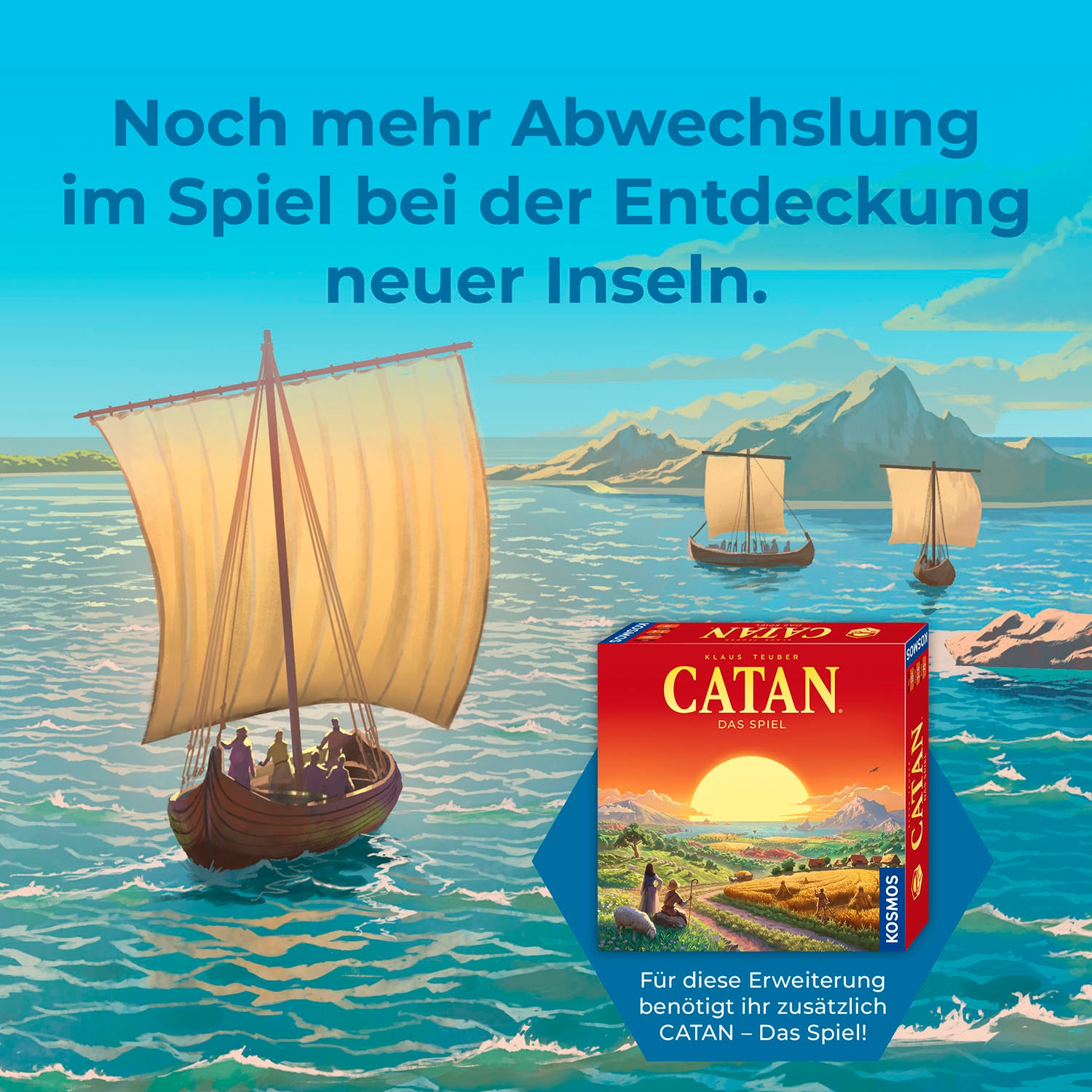 Kosmos Spiel »CATAN Seefahrer«, Made in Germany