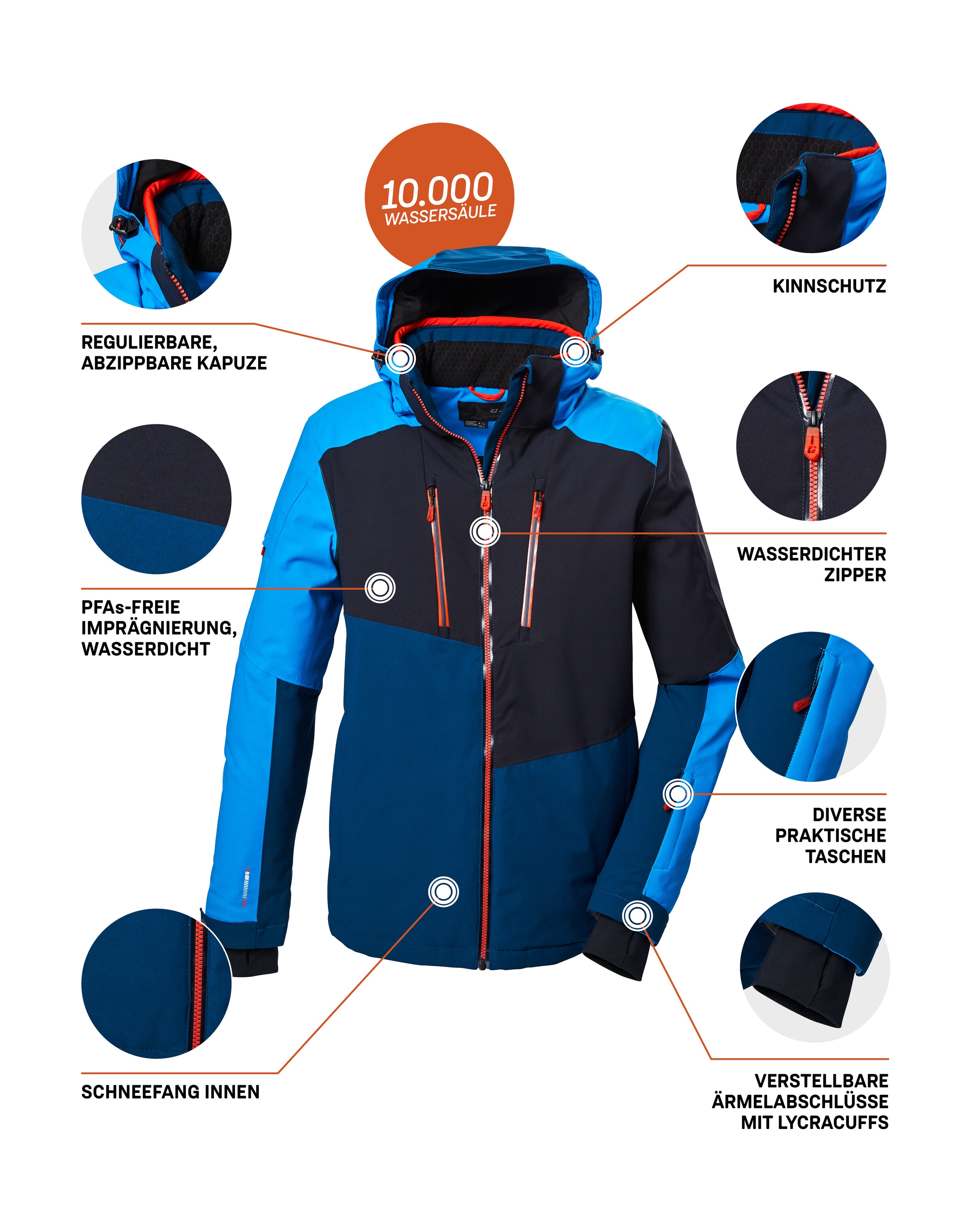 Killtec Skijacke »KSW 70 MN SKI JCKT«