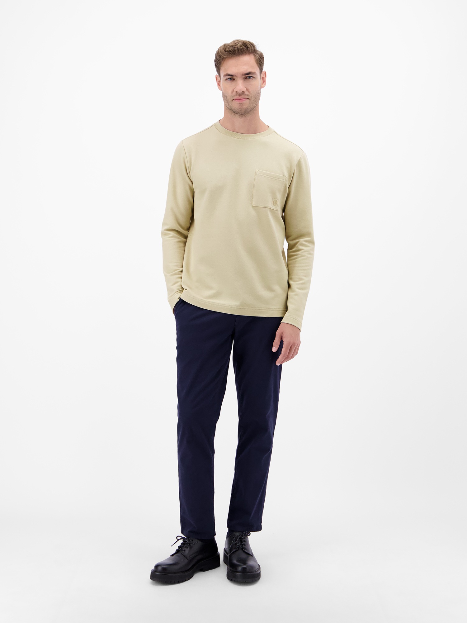 LERROS Sweatshirt »Herren Sweatshirt - clean, soft und smart!«
