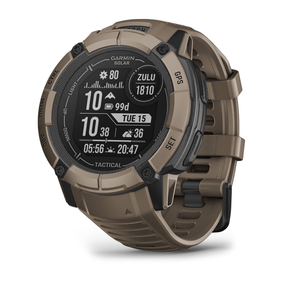 Garmin Smartwatch »Instinct 2X Solar Tactical Edition«, (2,8 cm / 1,1 Zoll), Proprietär,)