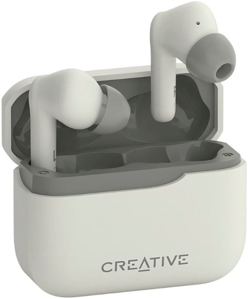 Creative wireless In-Ear-Kopfhörer »Zen Air Plus«, Bluetooth, Active Noise Cancelling (ANC)-LED Ladestandsanzeige-Sprachsteuerung-Transparenzmodus, Bluetooth 5.3