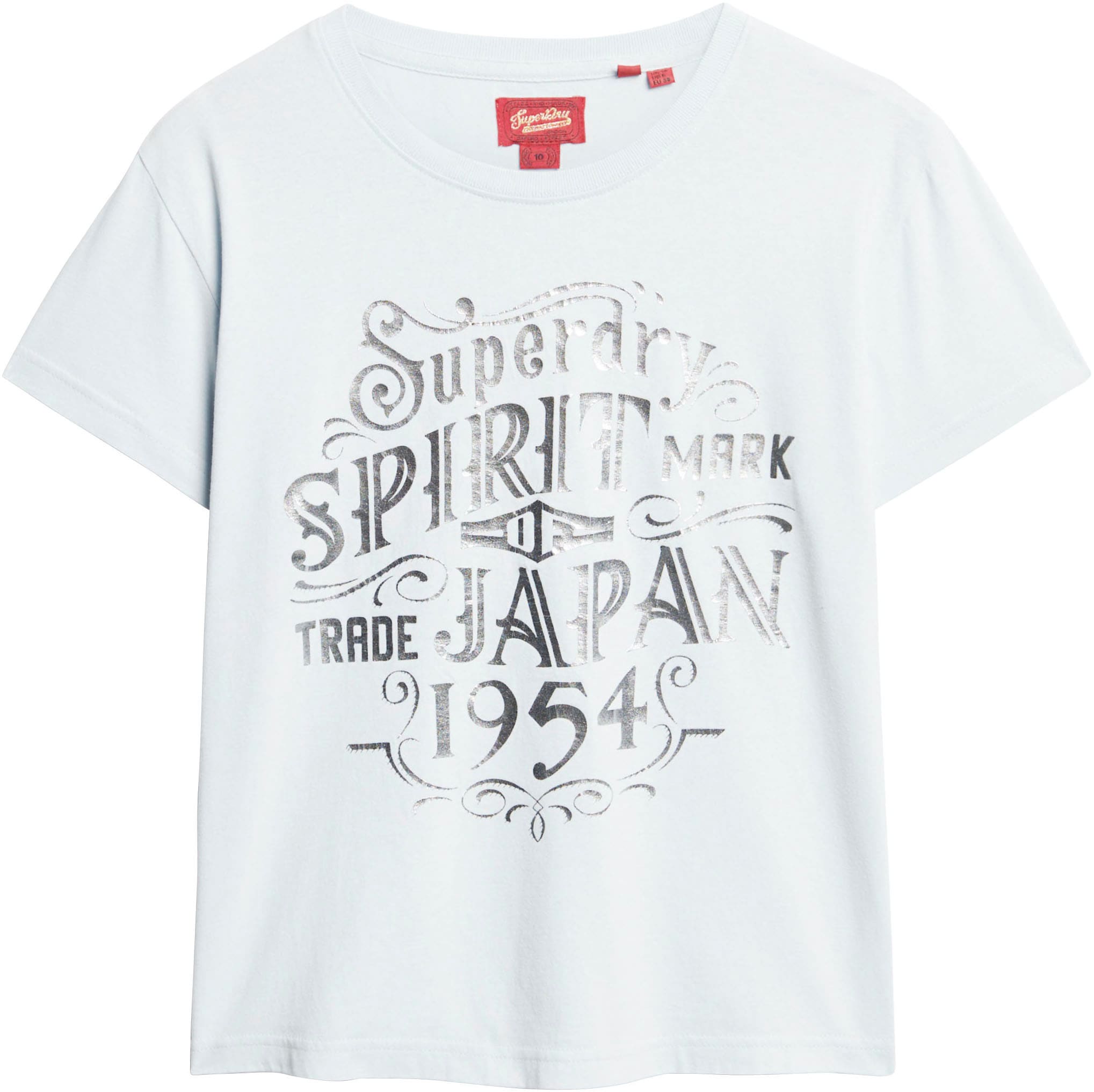 Superdry Print-Shirt »FOIL WORKWEAR FITTED TEE«