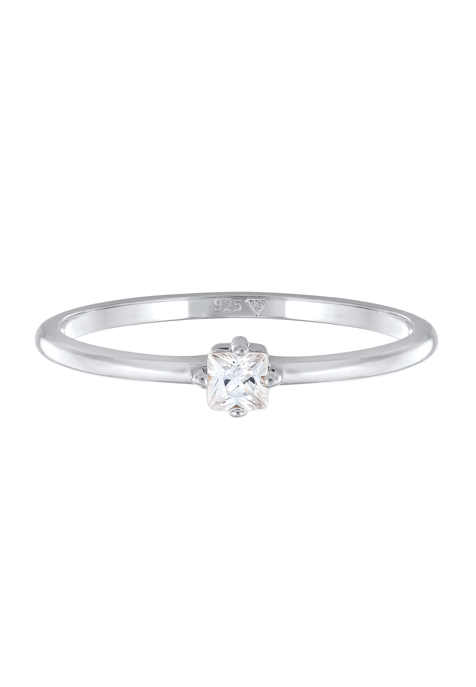 Elli Verlobungsring »Ring Zirkonia Solitär 925 Silber«
