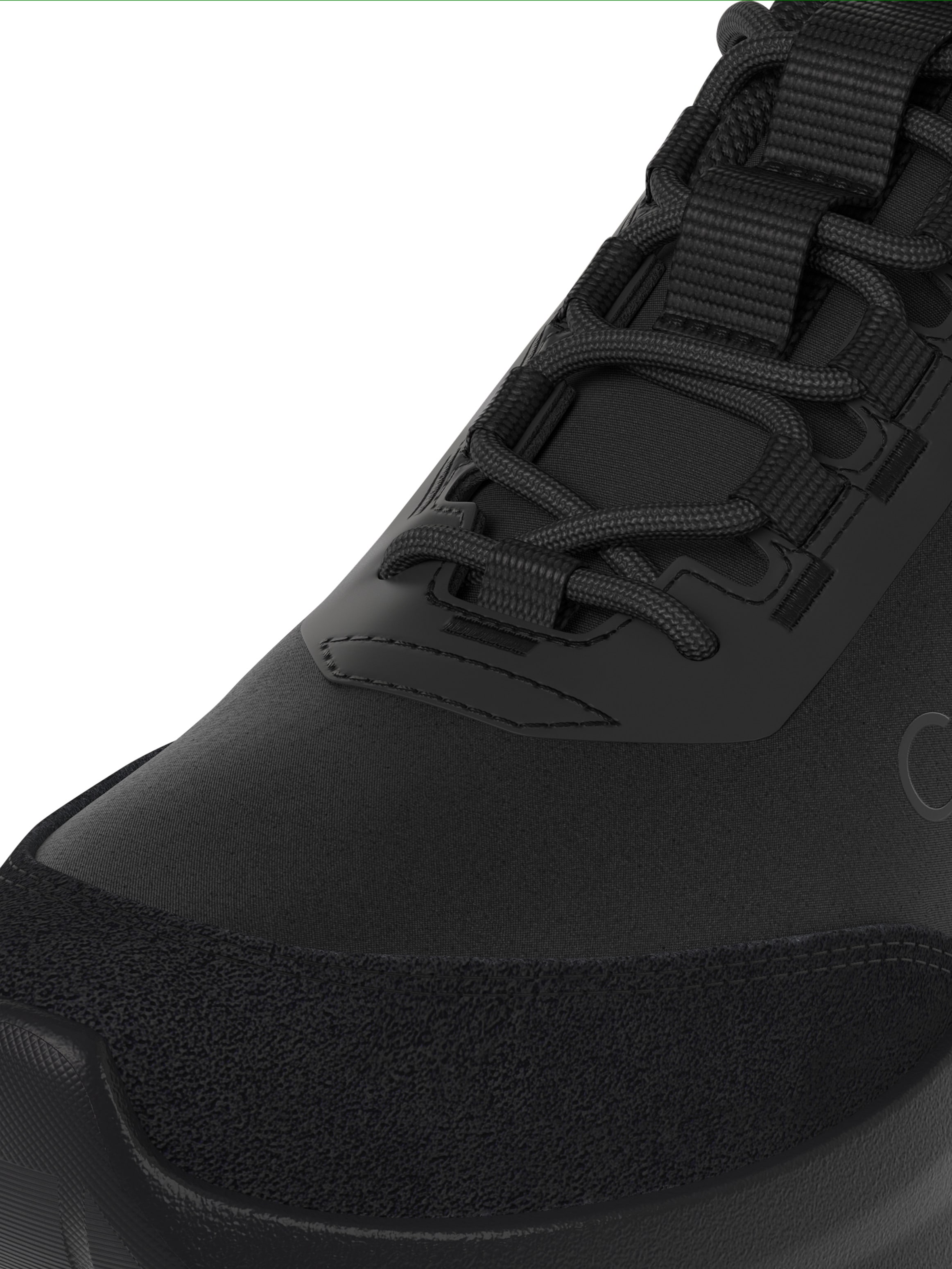 Calvin Klein Plateausneaker »LIGHT EVA RUN ESS LAC NY-SU WMN«  Schnürschuh, Halbschuh, mit gepolstertem Schaftrand