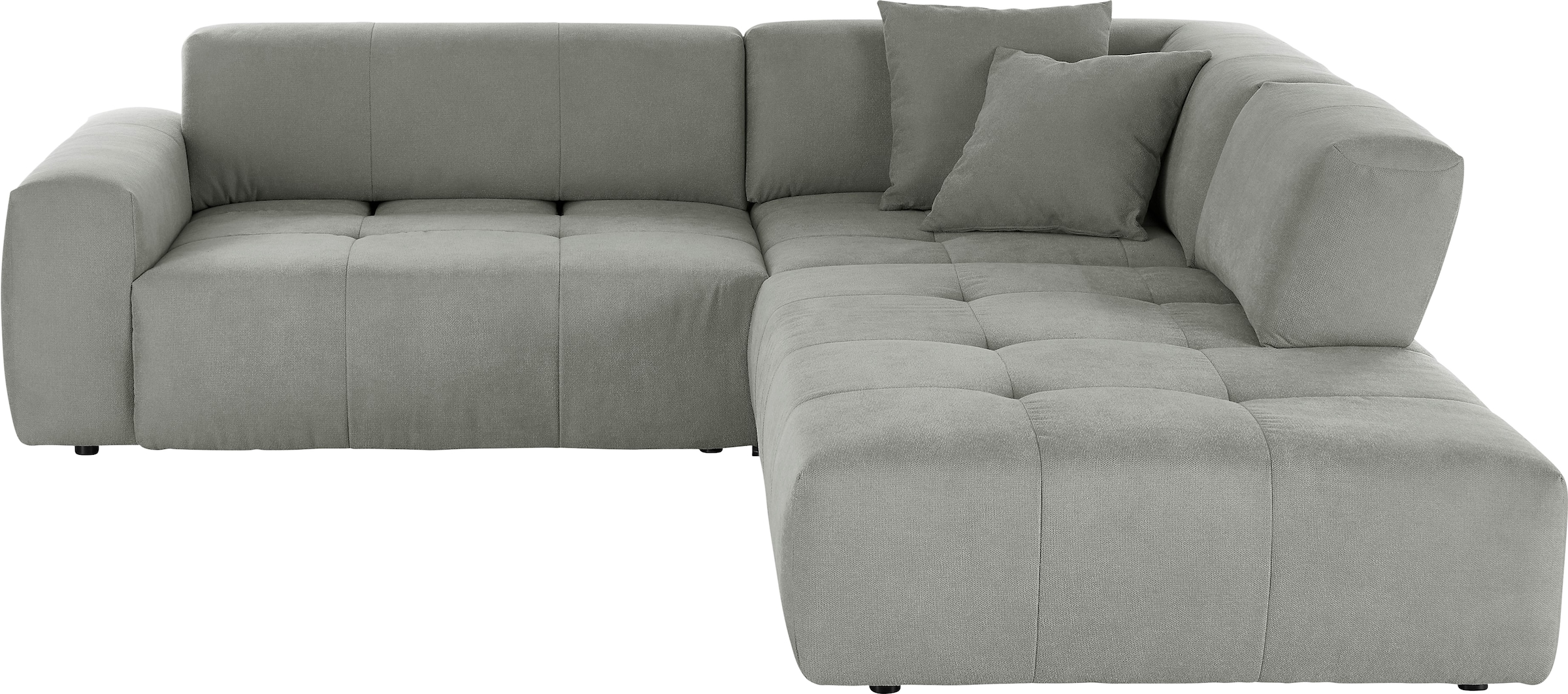 3C Candy Ecksofa »Yoshy Komfortsofa, bequem und modern, hochwertige Verarbeitungsdetails«, Zwei verschiedene Sitztiefen durch verstellbare Rückenlehne, L-Form