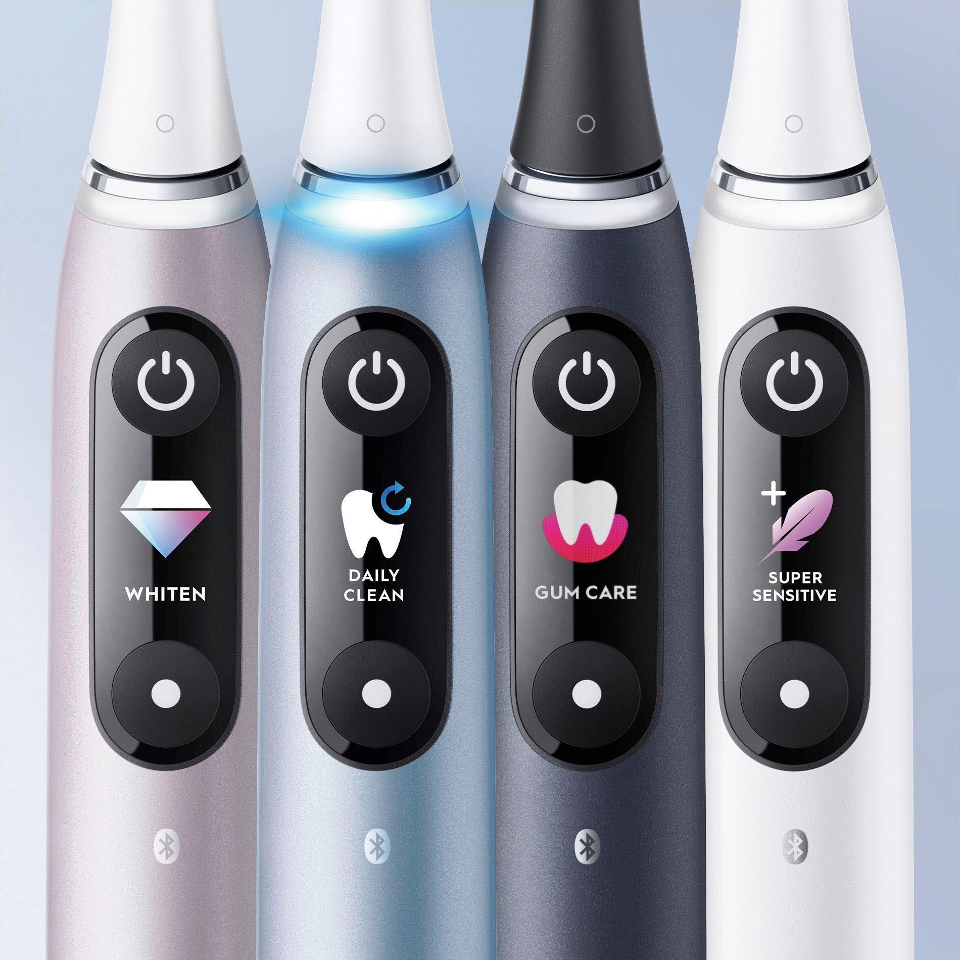 Oral-B Elektrische Zahnbürste »iO Series 9«, 1 St. Aufsteckbürsten, mit Reiseetui