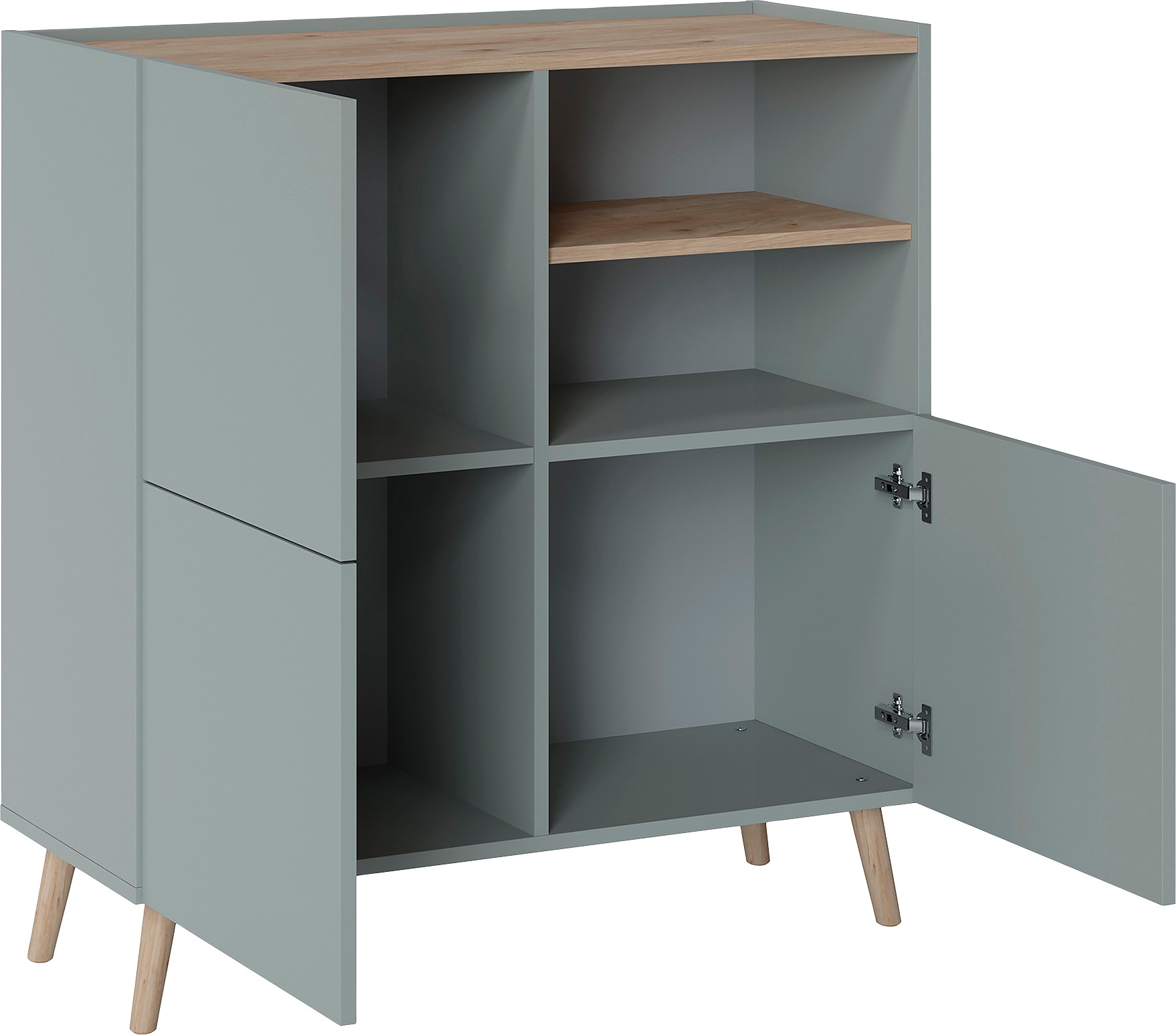 INOSIGN Highboard »Scandi«, Höhe 105 cm