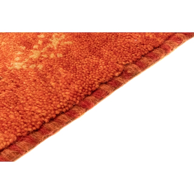 morgenland Wollteppich »Gabbeh Teppich handgeknüpft rost«, rechteckig,  handgeknüpft bei OTTO