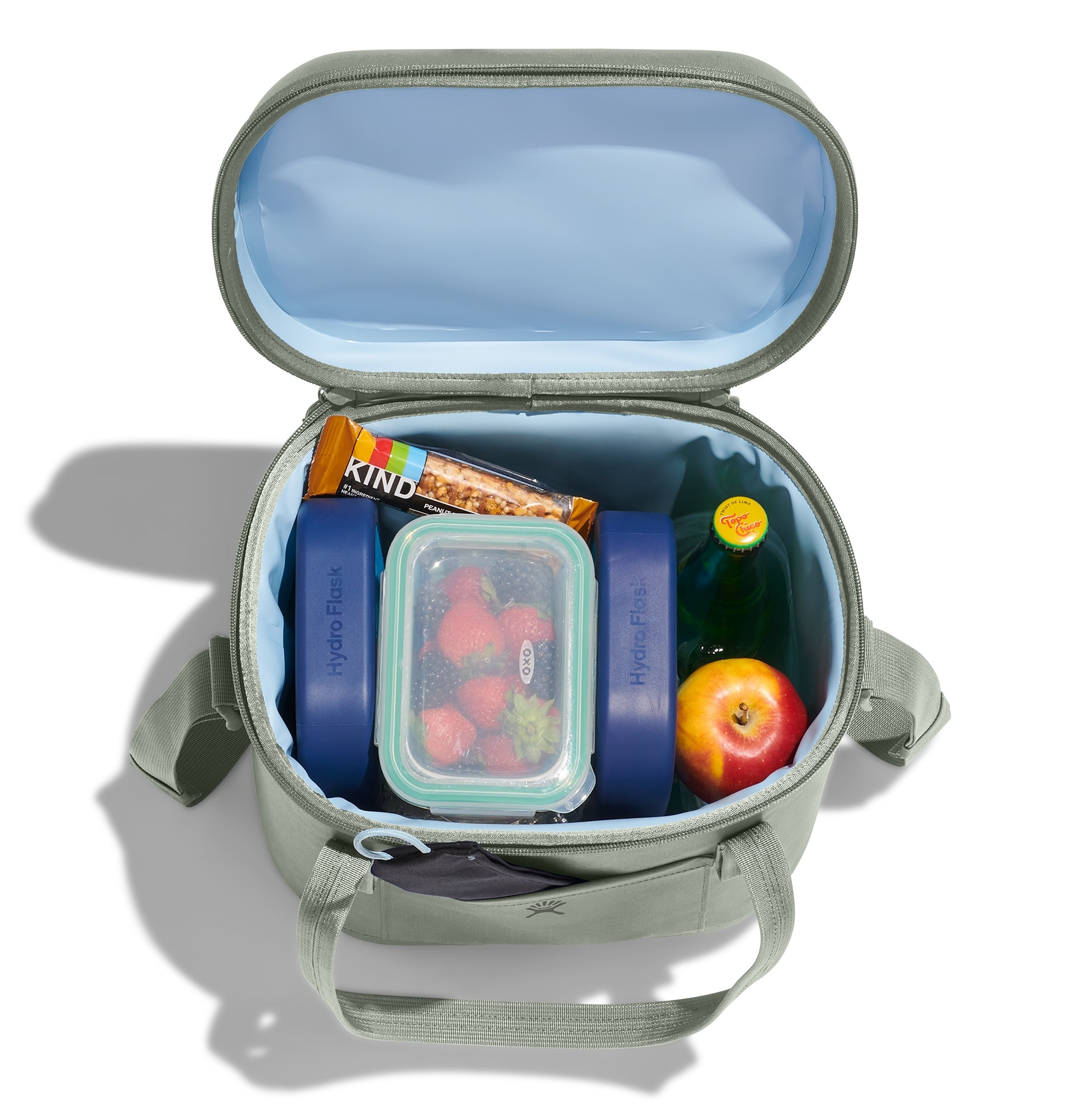 Hydro Flask Kühltasche »Carry Out Soft Cool Botanical Bliss Agave, 12 Liter« langlebig, wasserdicht, mit vorgeformten Deckel und Boden