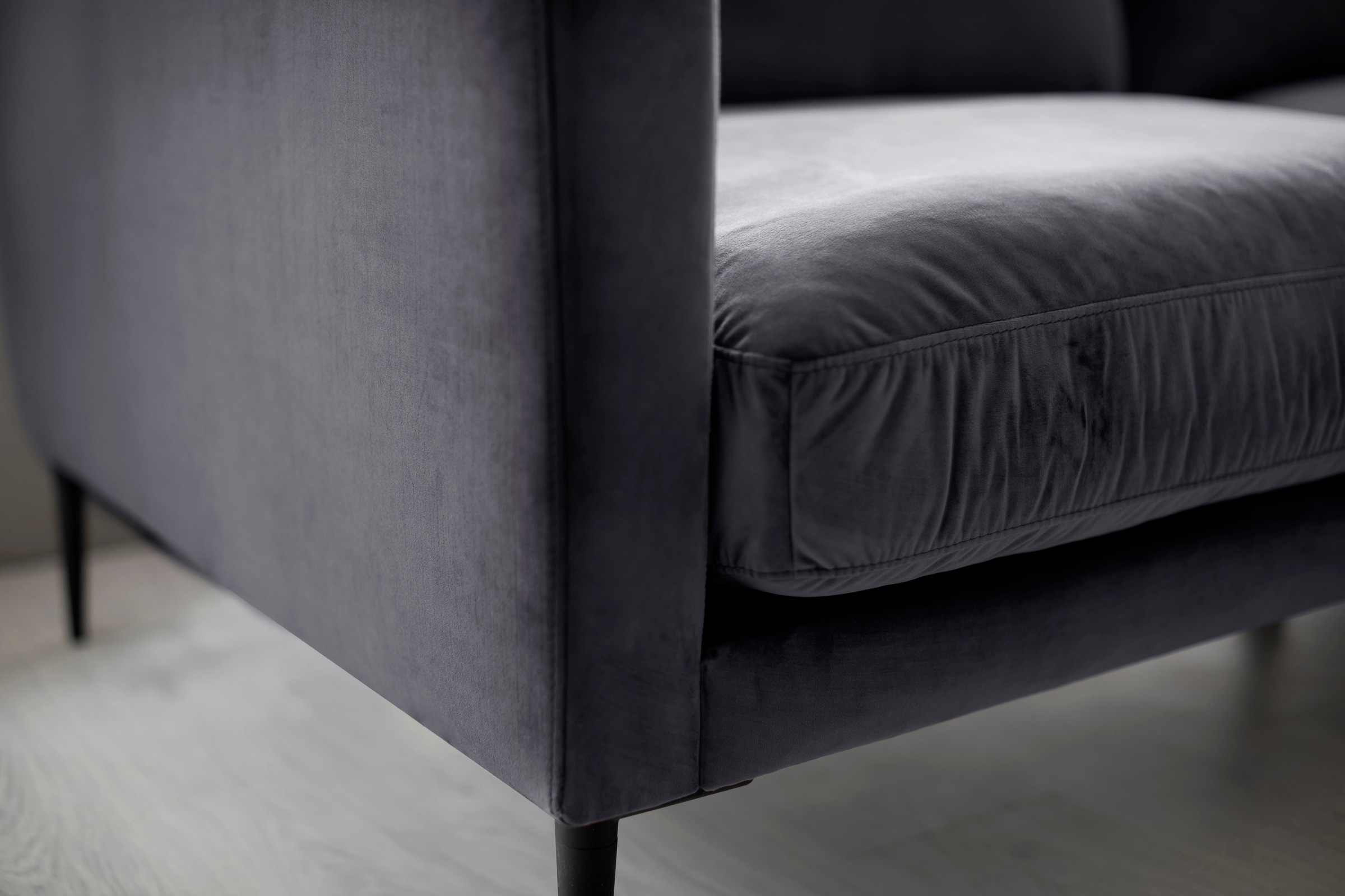 Trends by HG 3-Sitzer »Svea«, mit Metallfuß, frei im Raum stellbar